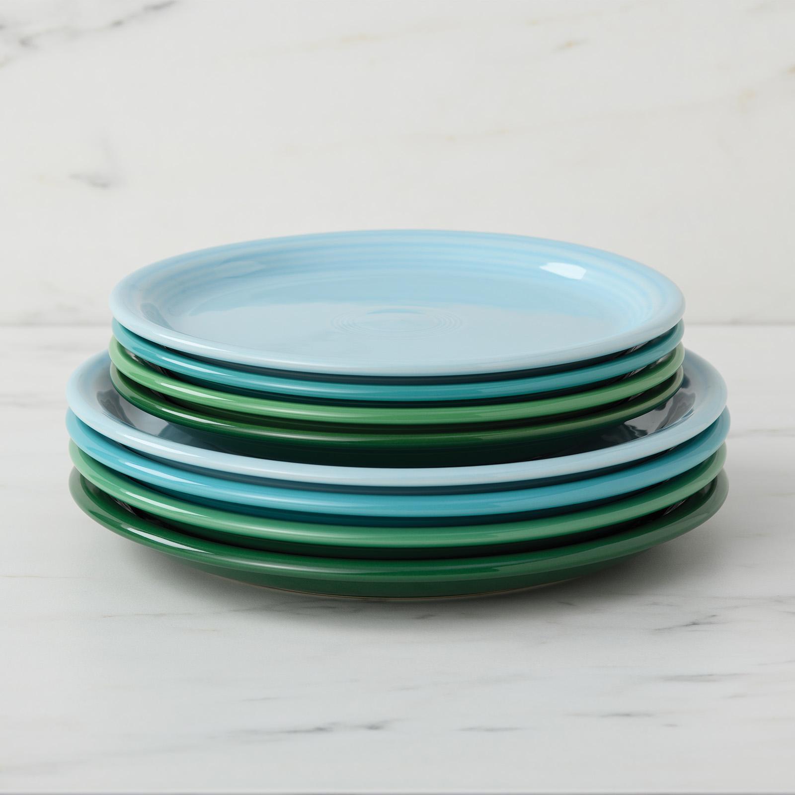Bistro Coupe Assorted Dinner Plate, Set of 4 2 Bistro Coupe Assorted Dinner Plate, Set of 4