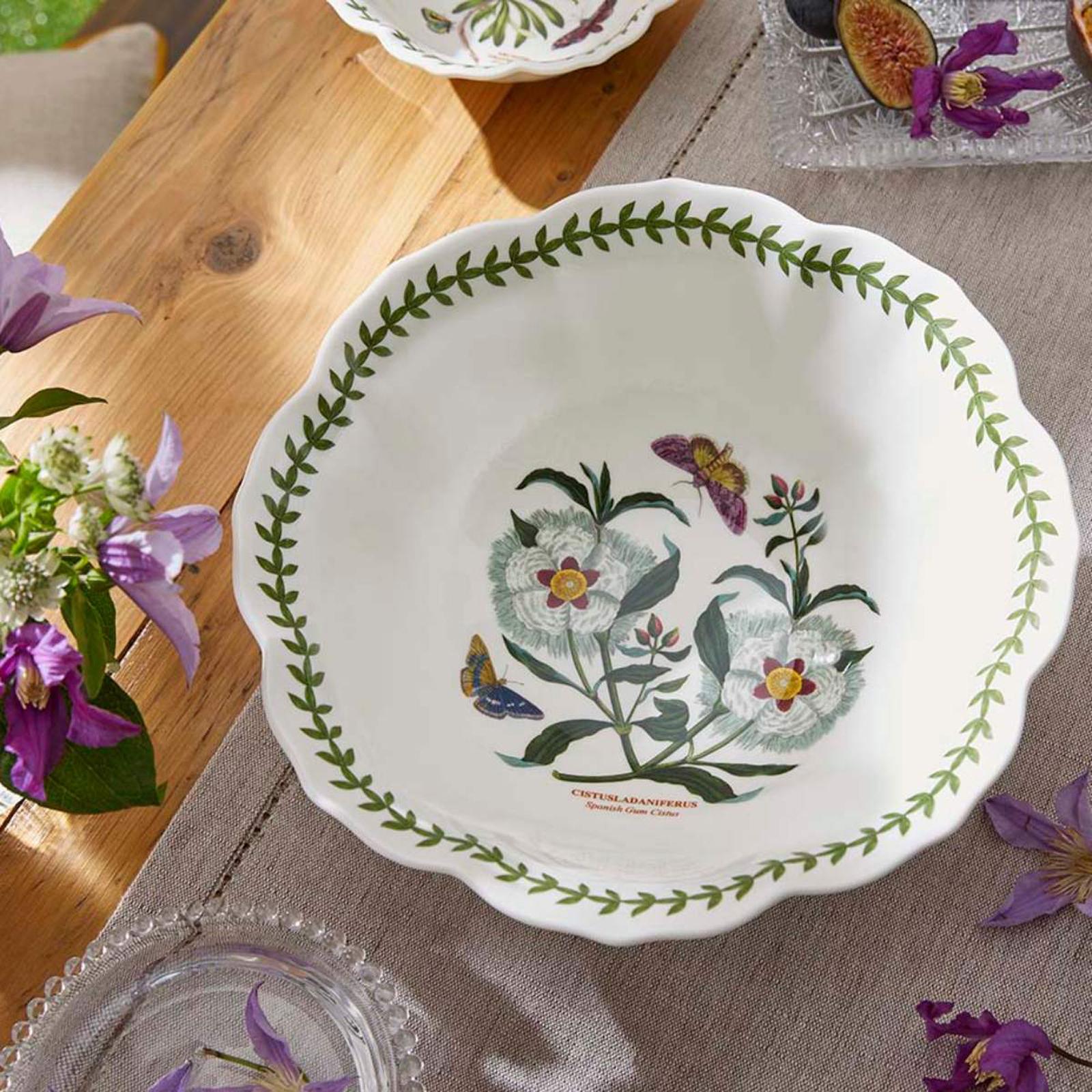 Botanic Garden Lotus Salad Bowl 4 Botanic Garden Lotus Salad Bowl