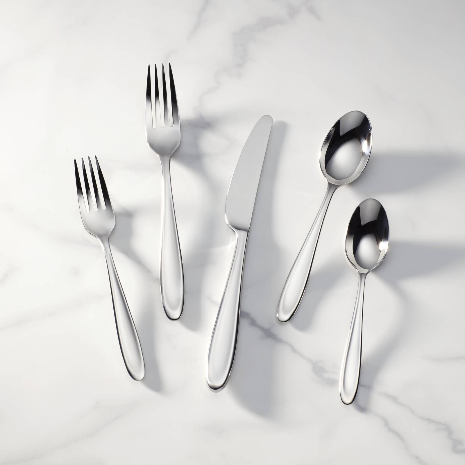 Cantera 65-Piece Flatware Set, Service for 12 5 Cantera 65-Piece Flatware Set, Service for 12