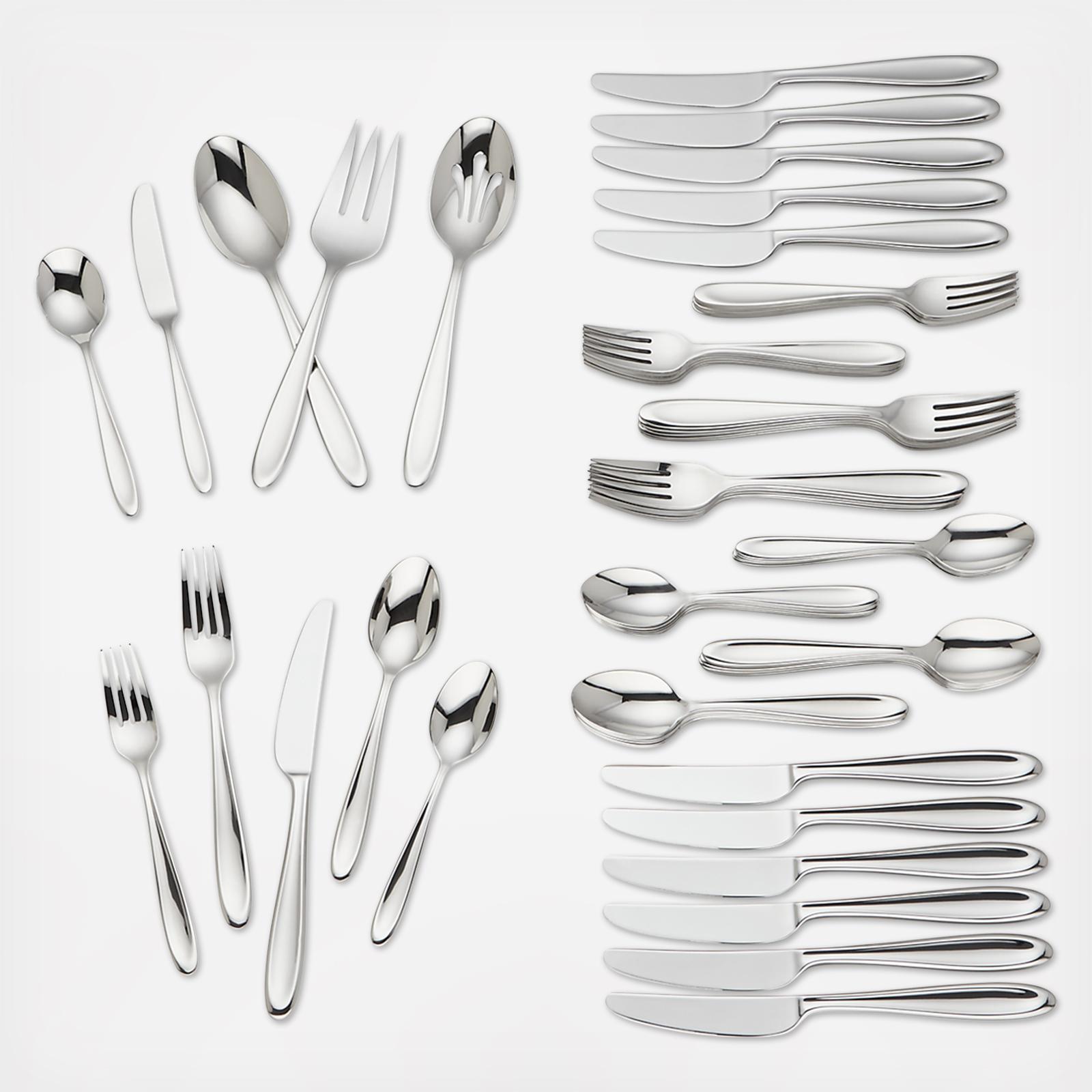 Cantera 65-Piece Flatware Set, Service for 12 2 Cantera 65-Piece Flatware Set, Service for 12
