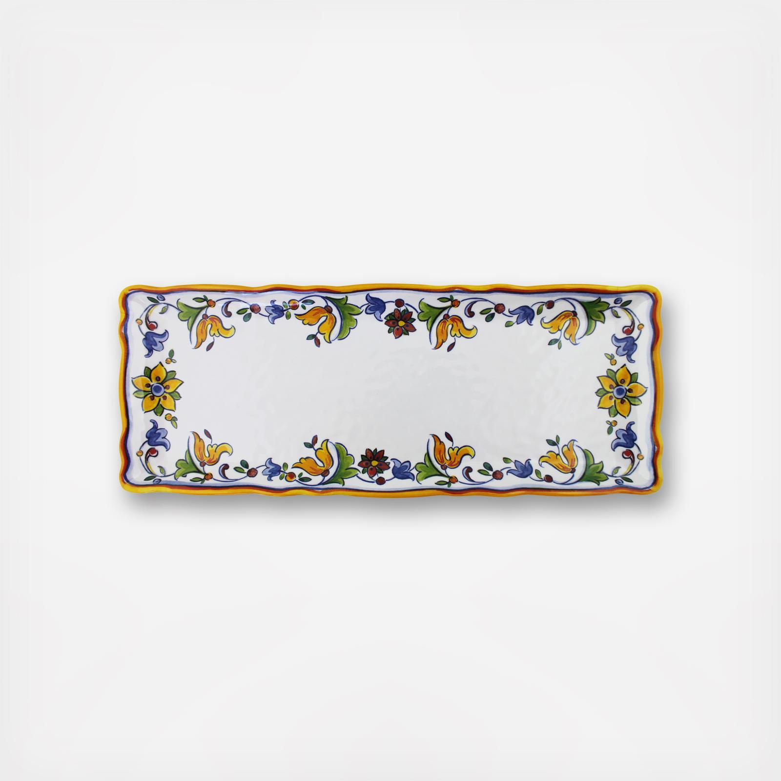 Capri BPA Free Melamine Baguette Tray 1 Capri BPA Free Melamine Baguette Tray