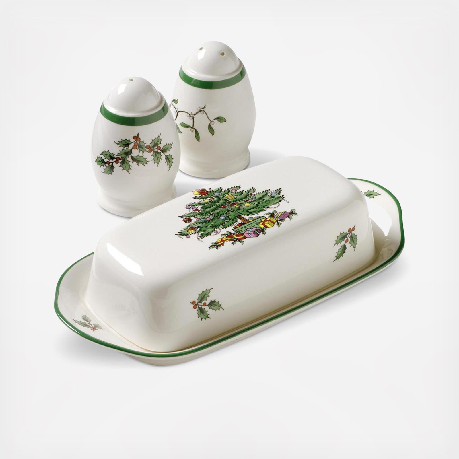 Christmas Tree 3-Piece Hostess Set 4 Christmas Tree 3-Piece Hostess Set
