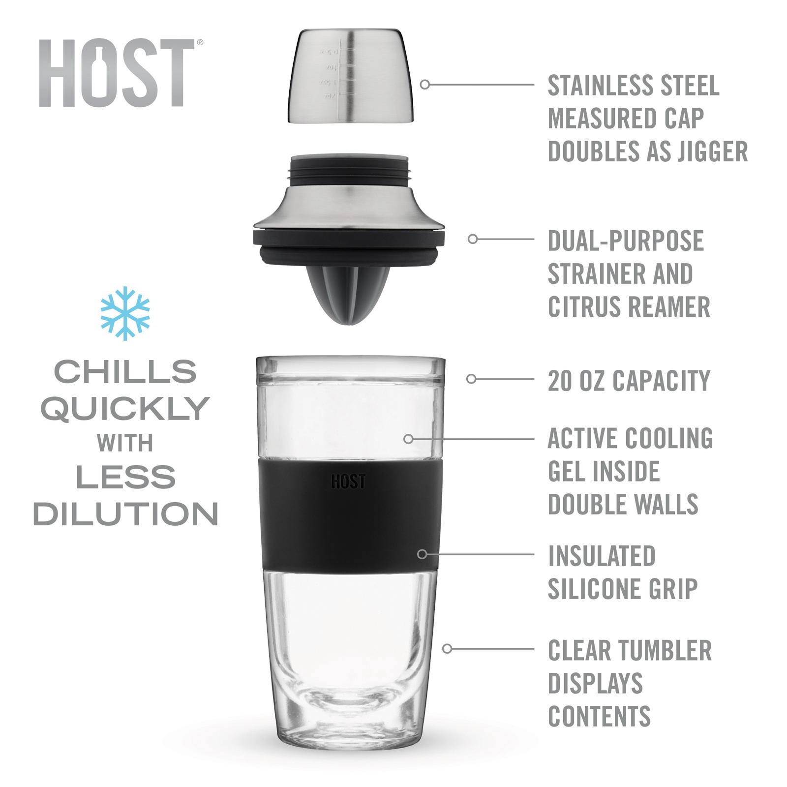 Cocktail Shaker Freeze Cooling Cup 5 Cocktail Shaker Freeze Cooling Cup