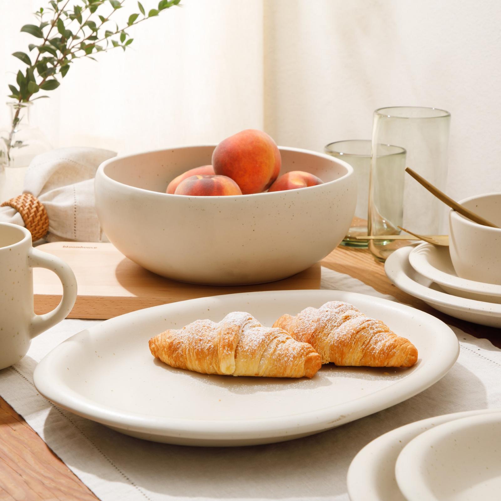 Corcisa Clay 2-Piece Oval Platter and Bowl Serving Set 7 Corcisa Clay 2-Piece Oval Platter and Bowl Serving Set