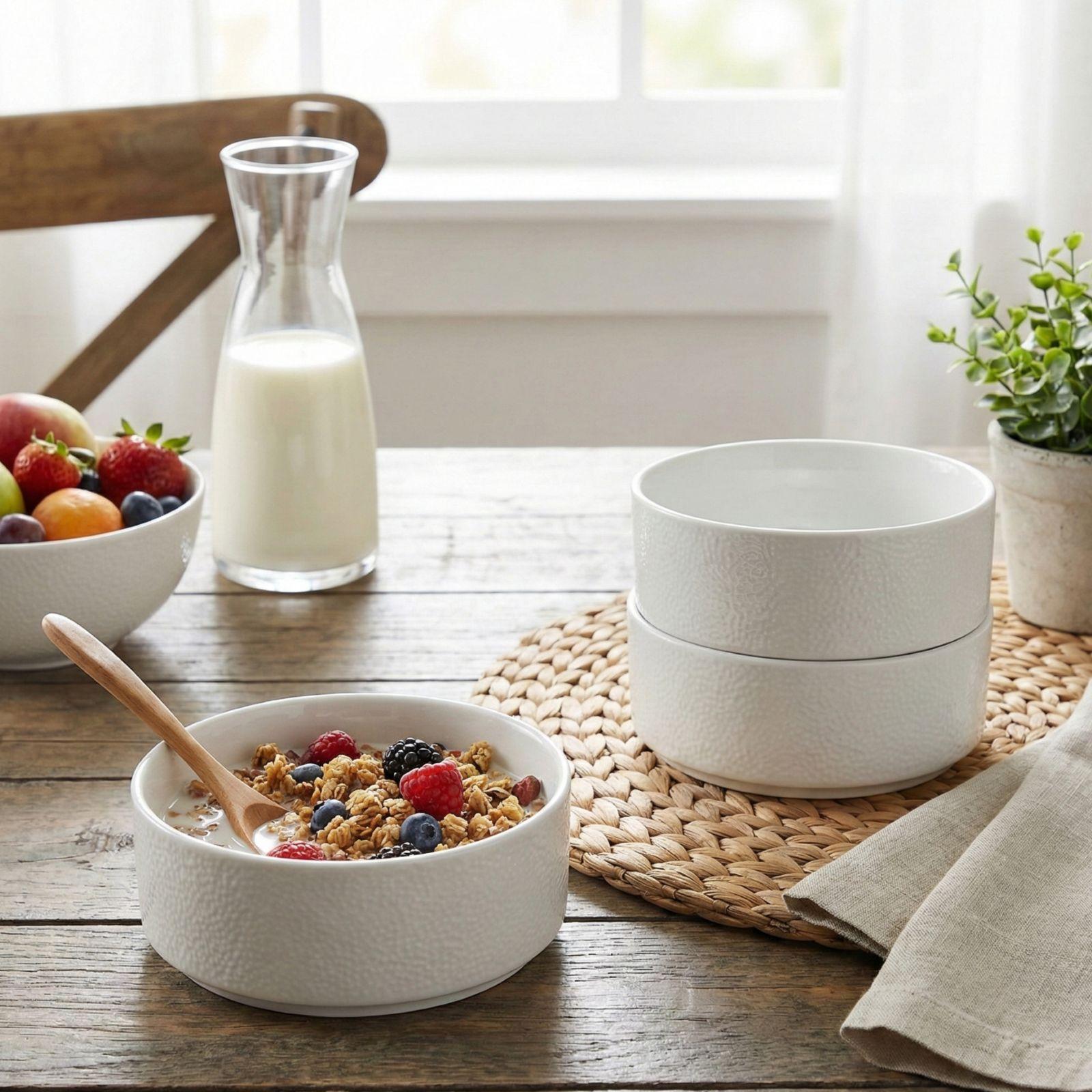 ColorTex Cereal Bowl, Set of 4 1 ColorTex Cereal Bowl, Set of 4
