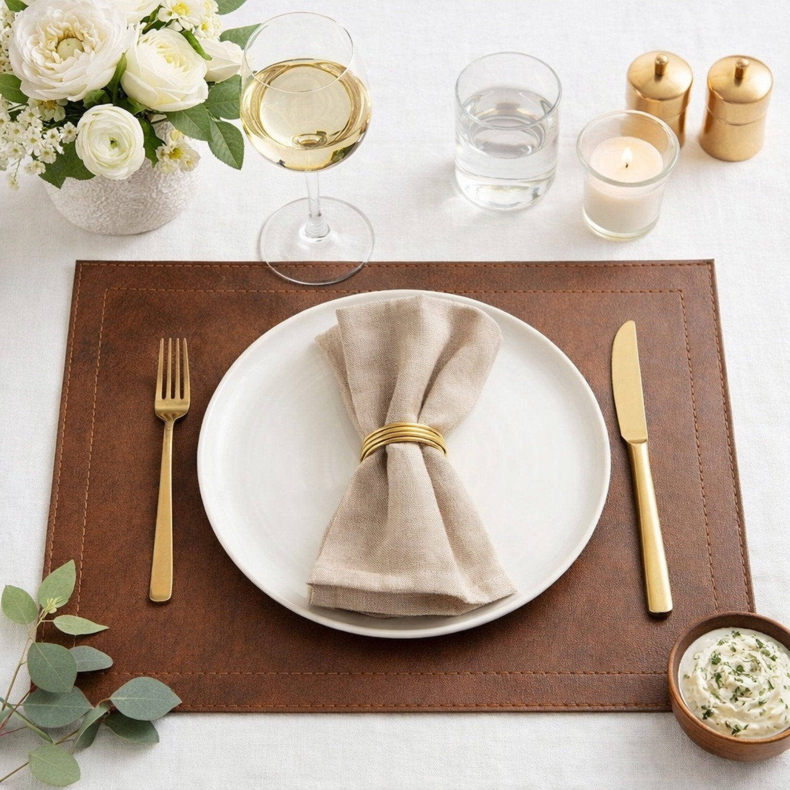 Davanti by Frieling Classic Luxe Rectangular Placemat, Set of 6 11 Davanti by Frieling Classic Luxe Rectangular Placemat, Set of 6