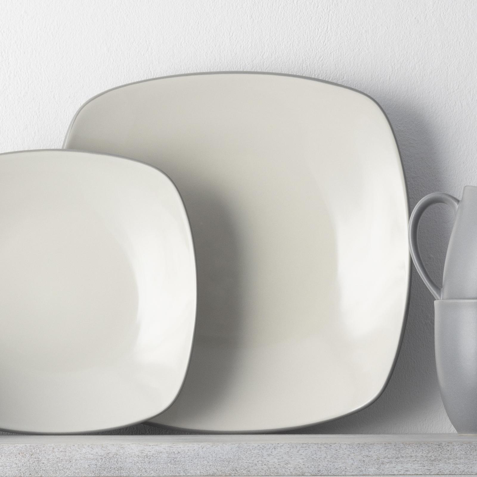 Colorwave Square Dinner Plate, Set of 4 3 Colorwave Square Dinner Plate, Set of 4