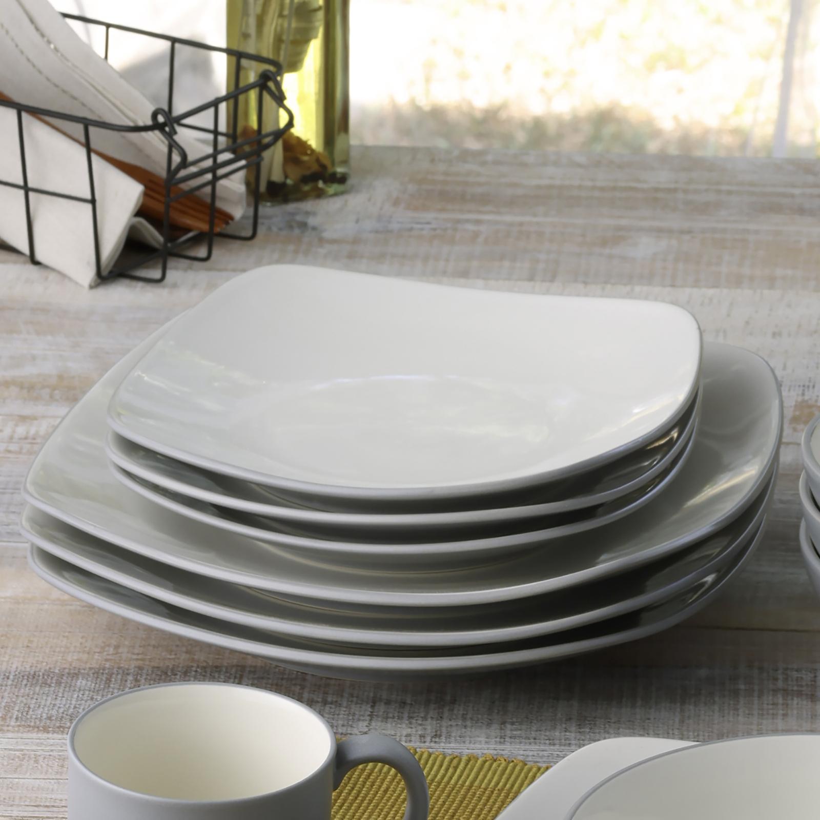 Colorwave Square Dinner Plate, Set of 4 5 Colorwave Square Dinner Plate, Set of 4