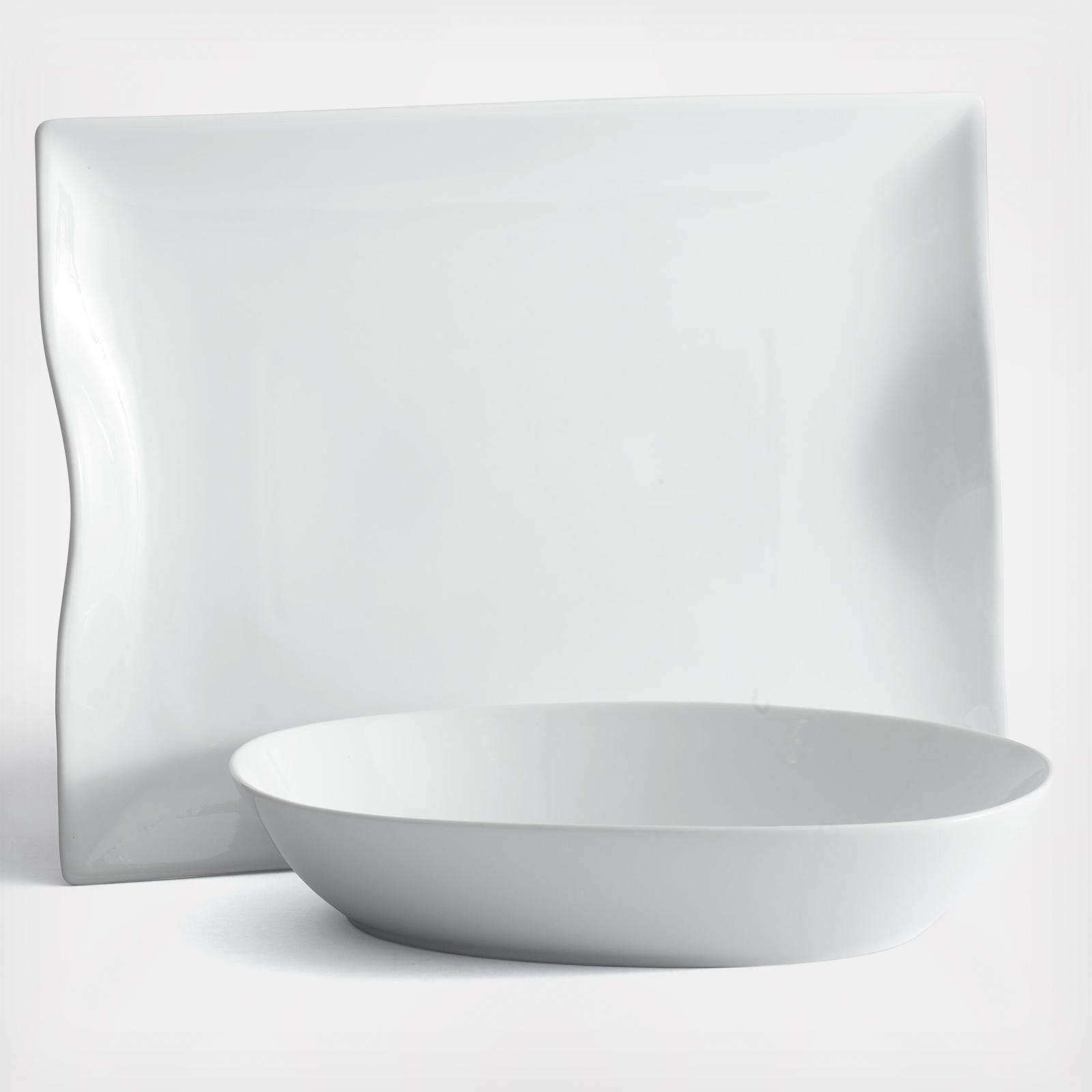 Everyday White 2-Piece Serving Set 1 Everyday White 2-Piece Serving Set