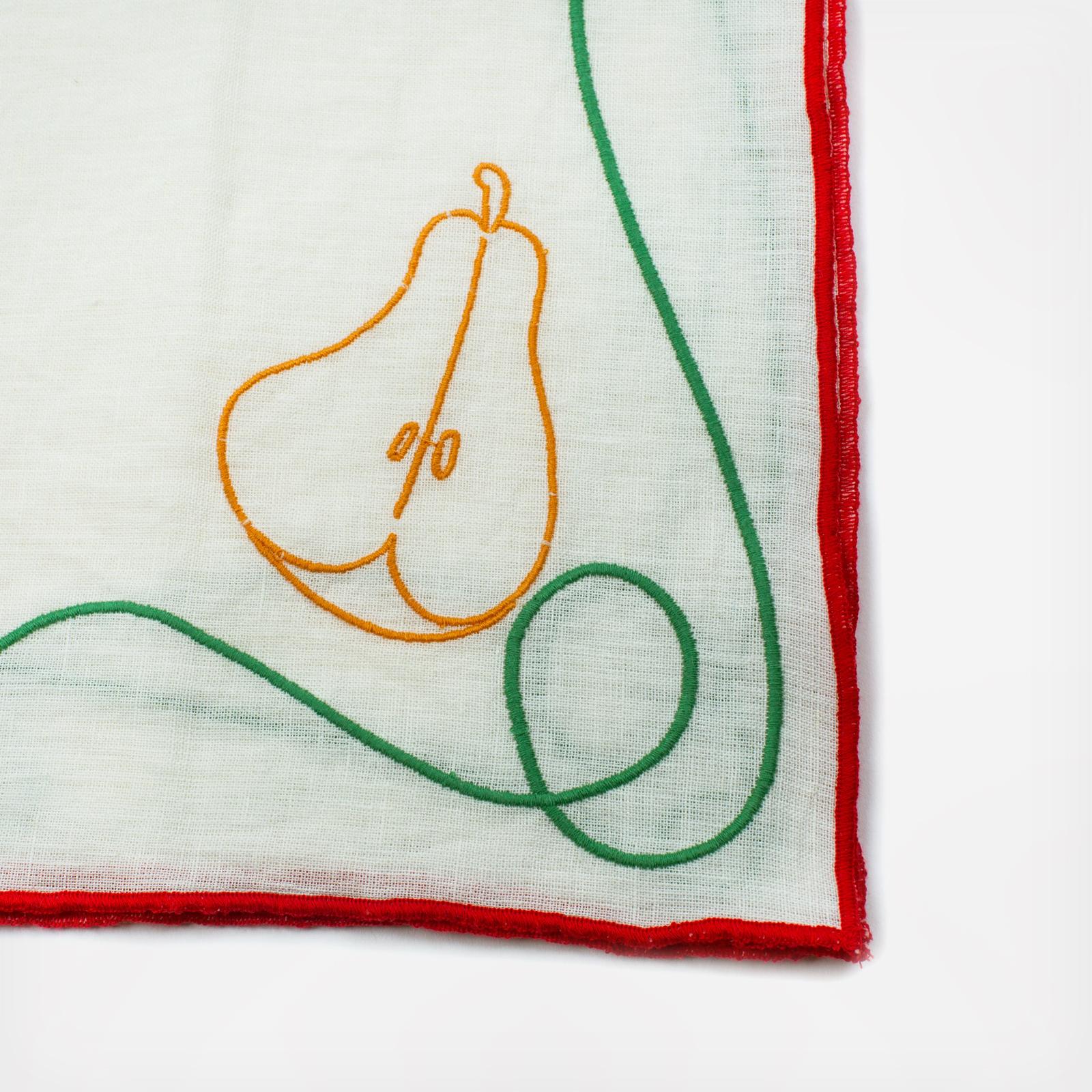 Fete Embroidered Napkin, Set of 4 7 Fete Embroidered Napkin, Set of 4