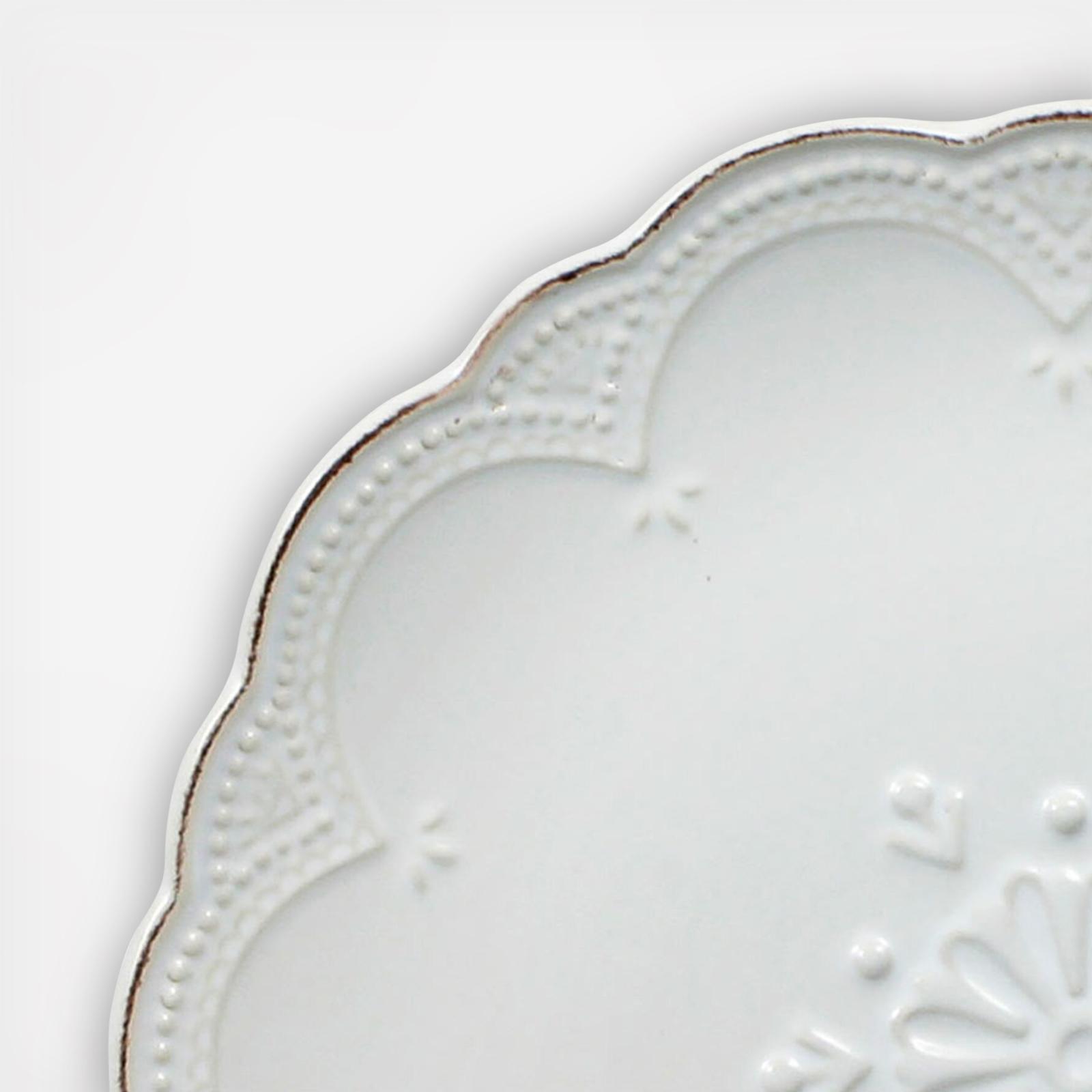 French Lace 16-Piece Dinnerware Set, Service for 4 5 French Lace 16-Piece Dinnerware Set, Service for 4