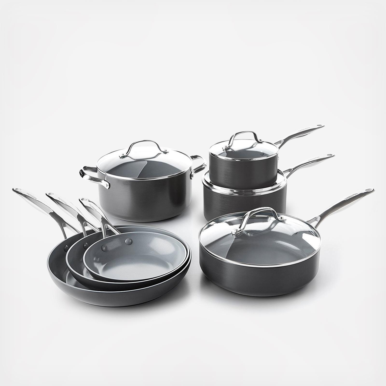 Valencia Pro 11-Piece Ceramic Non-Stick Cookware Set 4 Valencia Pro 11-Piece Ceramic Non-Stick Cookware Set