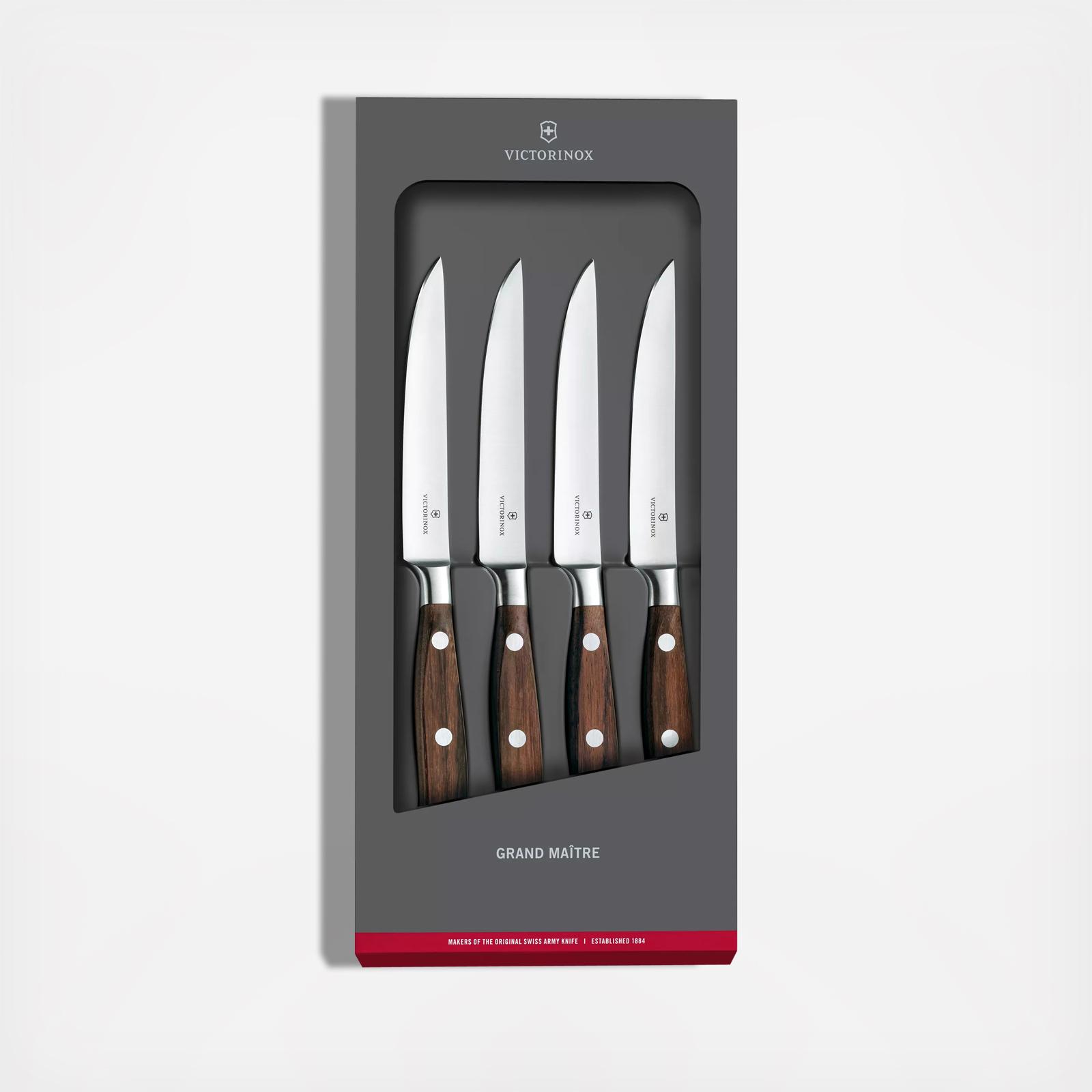 Grand Maitre 4-Piece Steak Knife Set 2 Grand Maitre 4-Piece Steak Knife Set