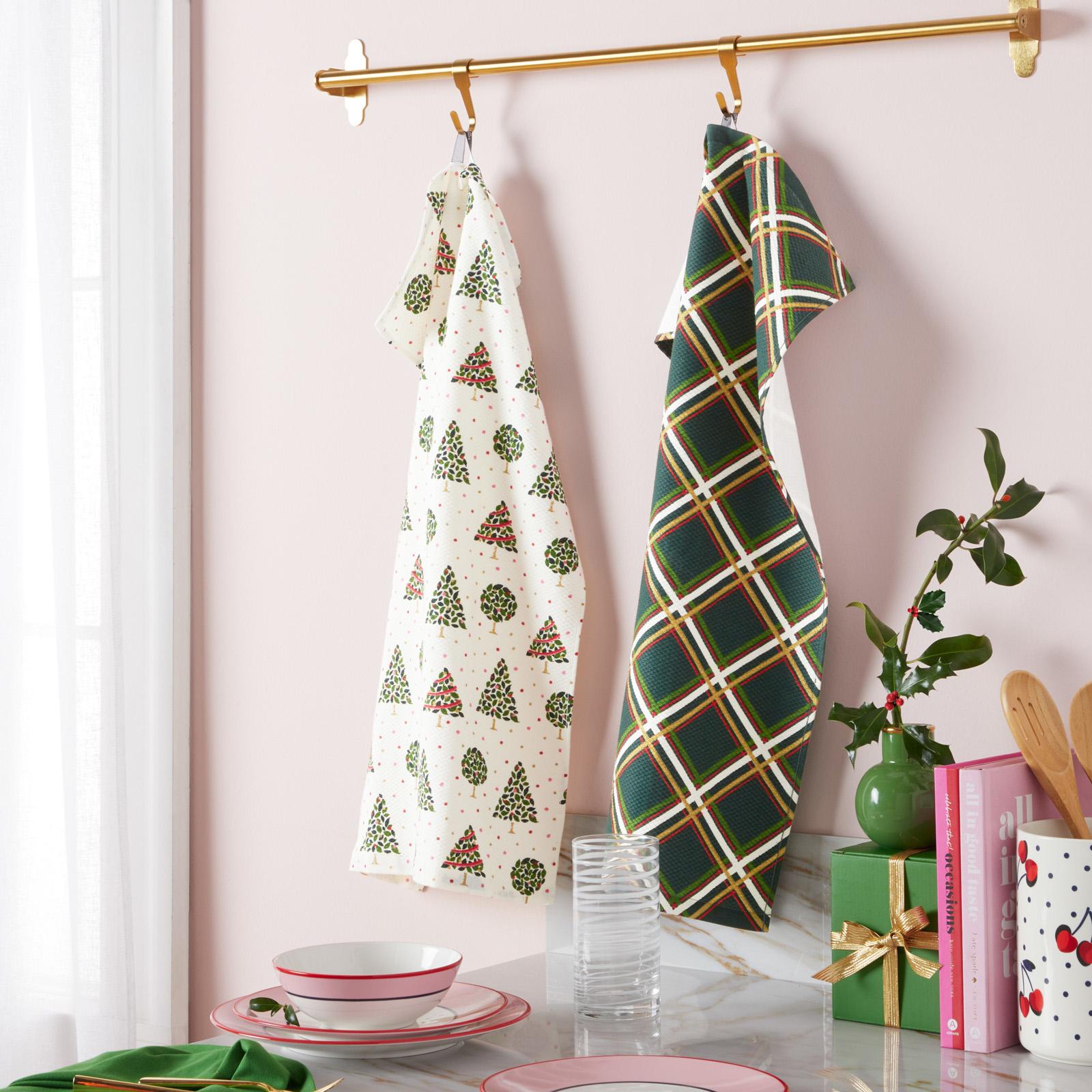 Holiday Confetti Assorted Kitchen Towel, Set of 2 1 Holiday Confetti Assorted Kitchen Towel, Set of 2