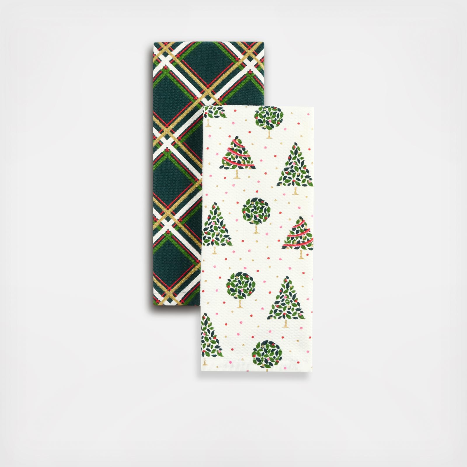 Holiday Confetti Assorted Kitchen Towel, Set of 2 8 Holiday Confetti Assorted Kitchen Towel, Set of 2