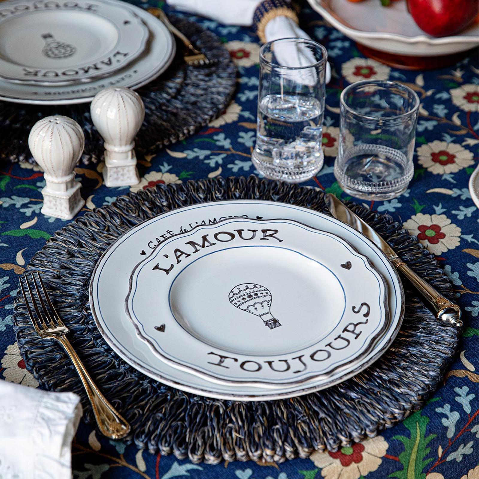 L'Amour Toujours Salad Plate Assorted, Set of 4 1 L'Amour Toujours Salad Plate Assorted, Set of 4