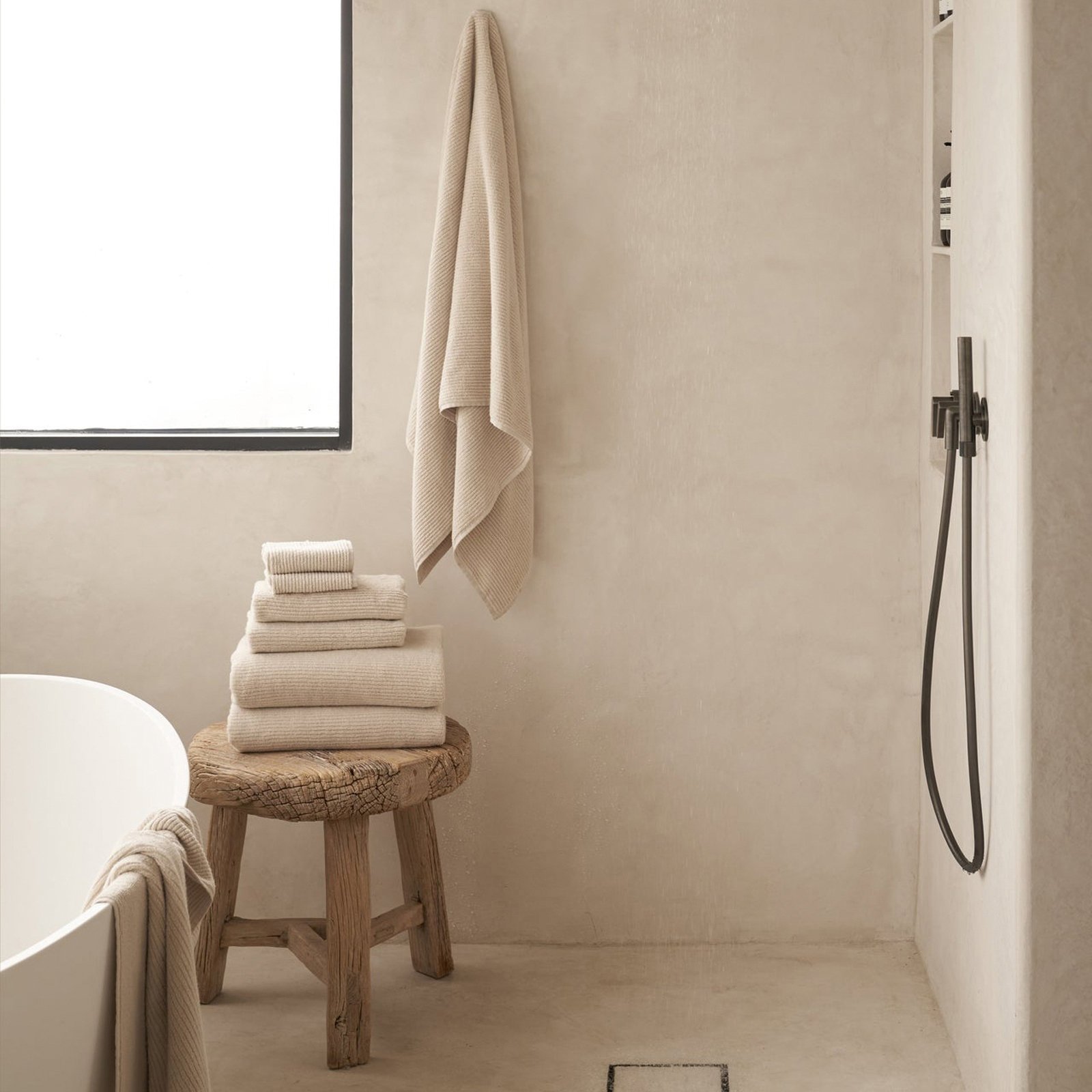 Soft Rib Turkish Cotton Bath Towel 4 Soft Rib Turkish Cotton Bath Towel