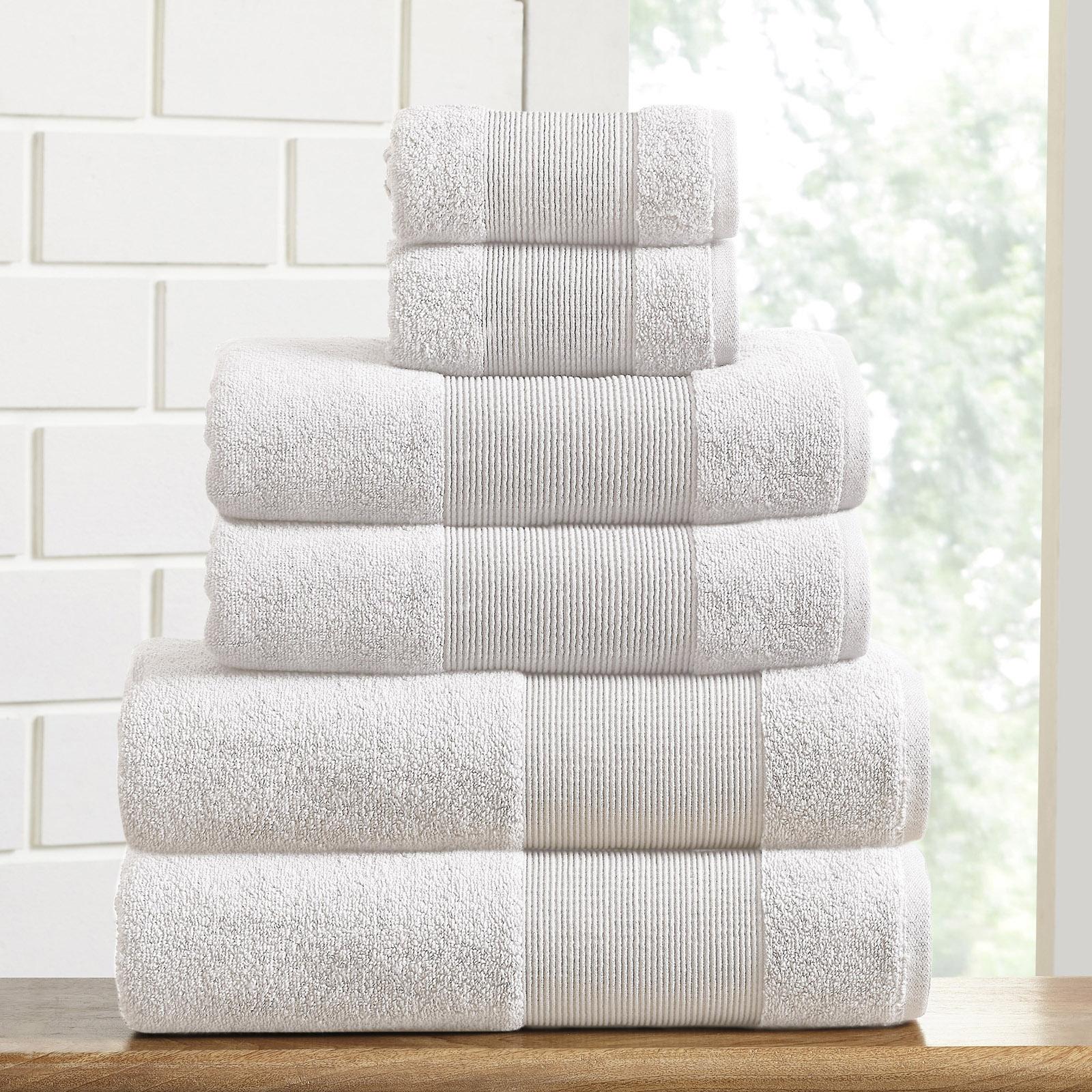 Air Cloud 6-Piece Luxury Towel Set 2 Air Cloud 6-Piece Luxury Towel Set