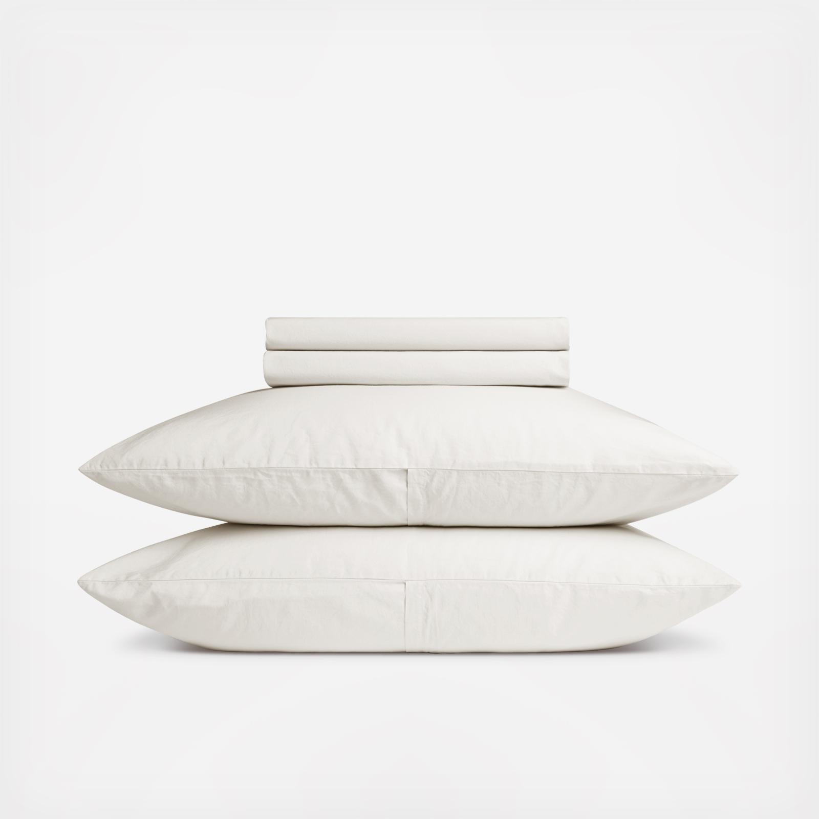 Percale Long-Staple Egyptian Cotton 4-Piece Sheet Set 2 Percale Long-Staple Egyptian Cotton 4-Piece Sheet Set