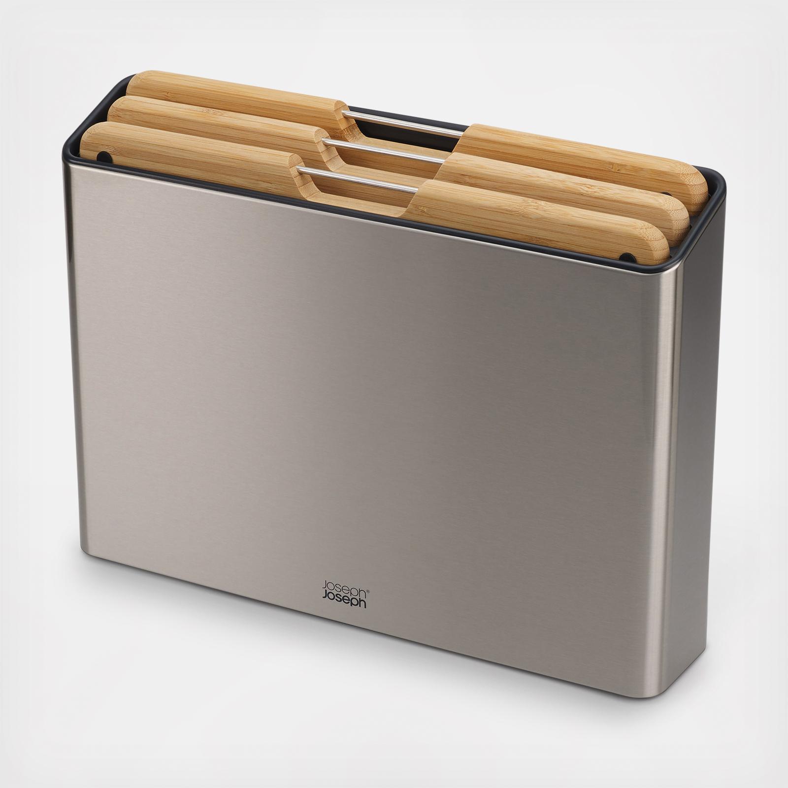 Folio Steel 3-Piece Bamboo Cutting Board Set with Case 10 Folio Steel 3-Piece Bamboo Cutting Board Set with Case