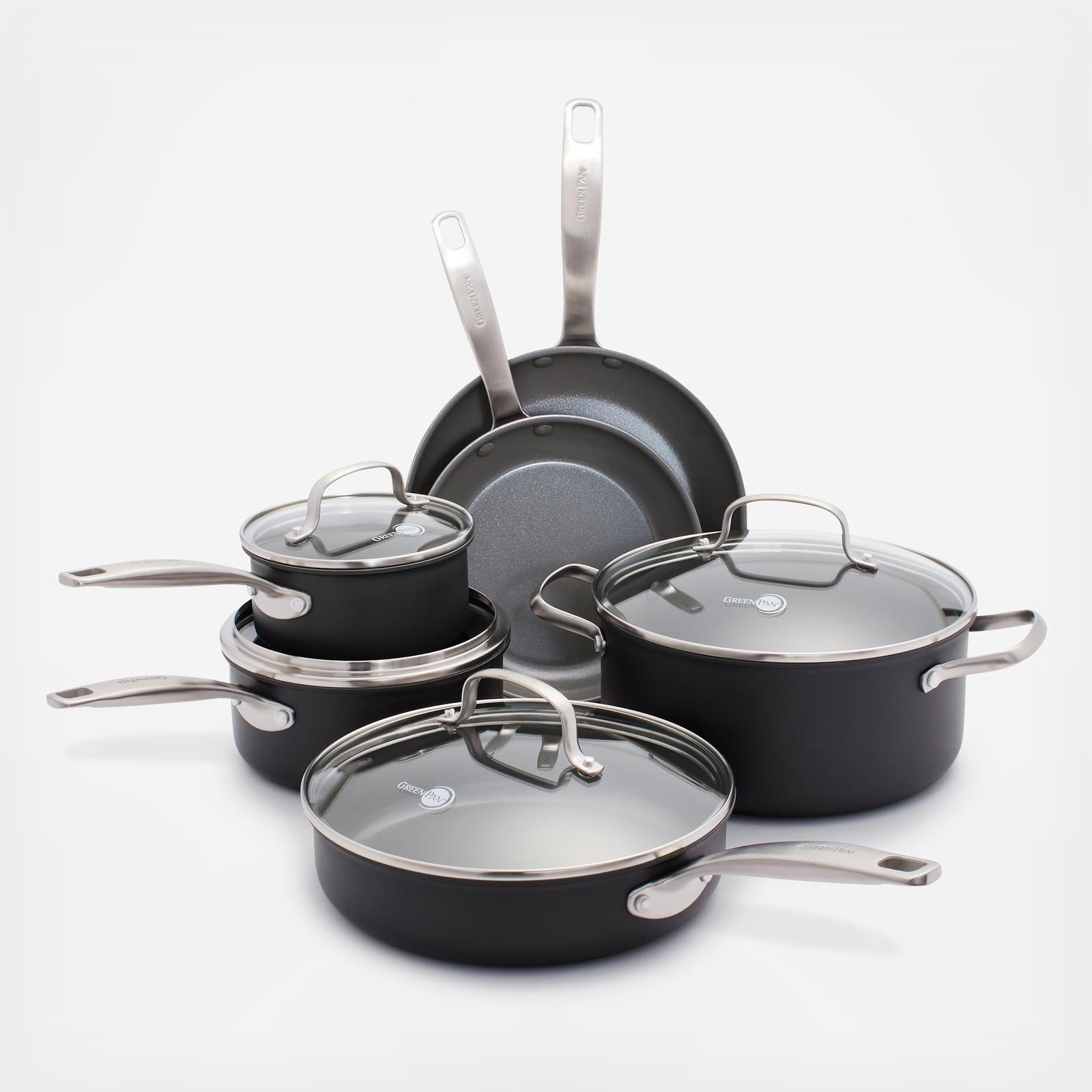 Chatham 10-Piece Ceramic Non-Stick Cookware Set 1 Chatham 10-Piece Ceramic Non-Stick Cookware Set