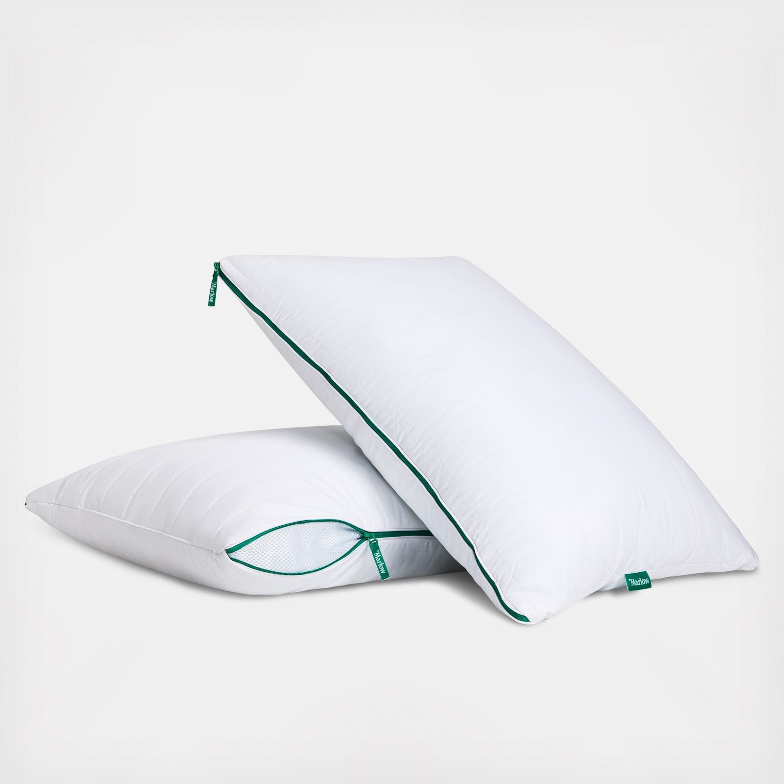 Marlow Cooling Infused Memory Foam Pillow, Set of 2 2 Marlow Cooling Infused Memory Foam Pillow, Set of 2