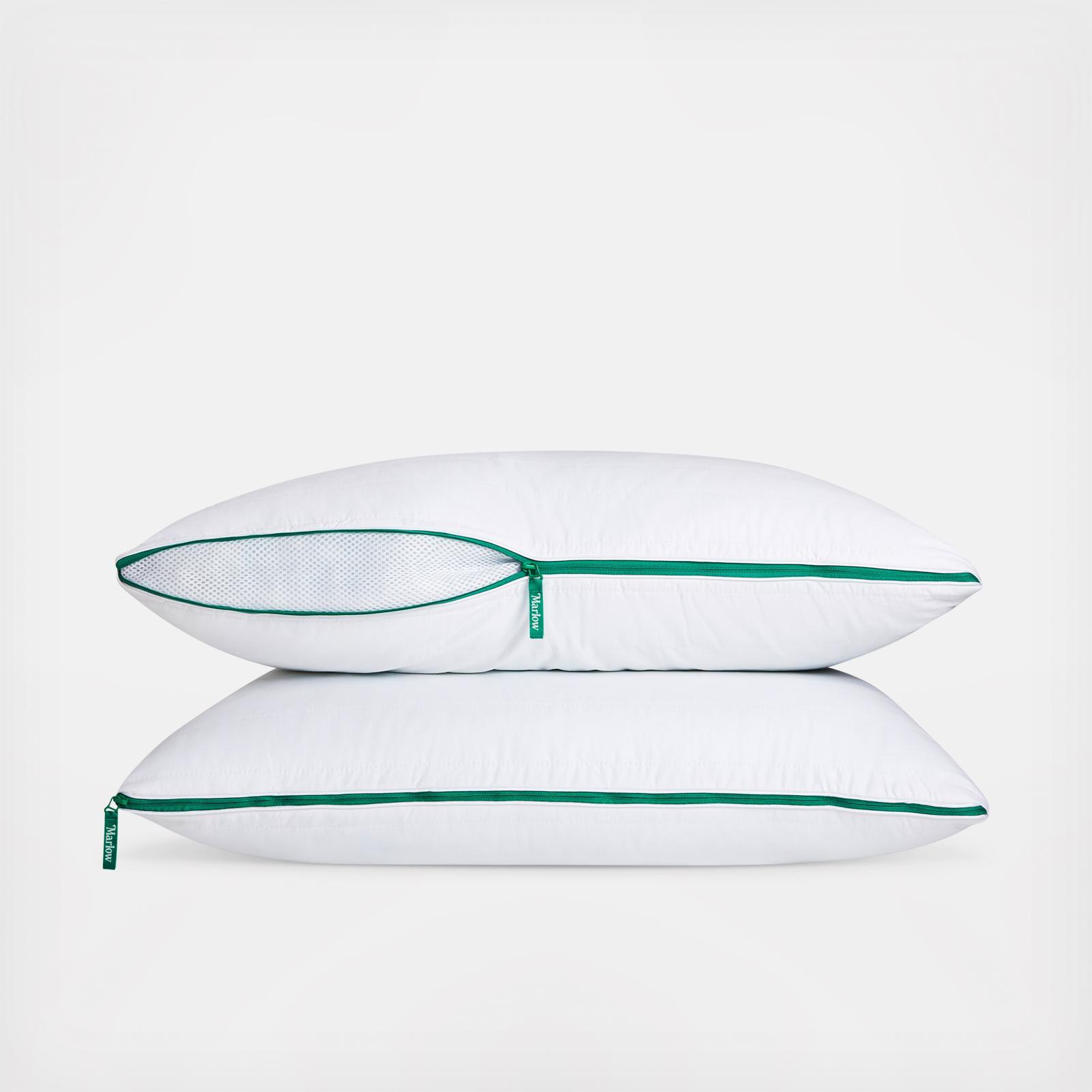 Marlow Cooling Infused Memory Foam Pillow, Set of 2 4 Marlow Cooling Infused Memory Foam Pillow, Set of 2
