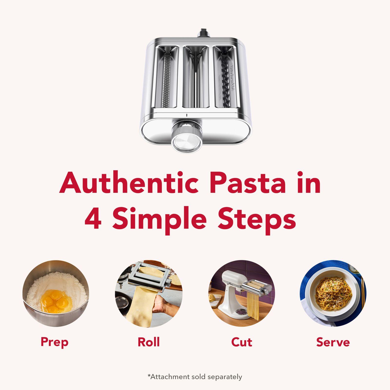 3-in-1 Metal Pasta Attachment 7 3-in-1 Metal Pasta Attachment