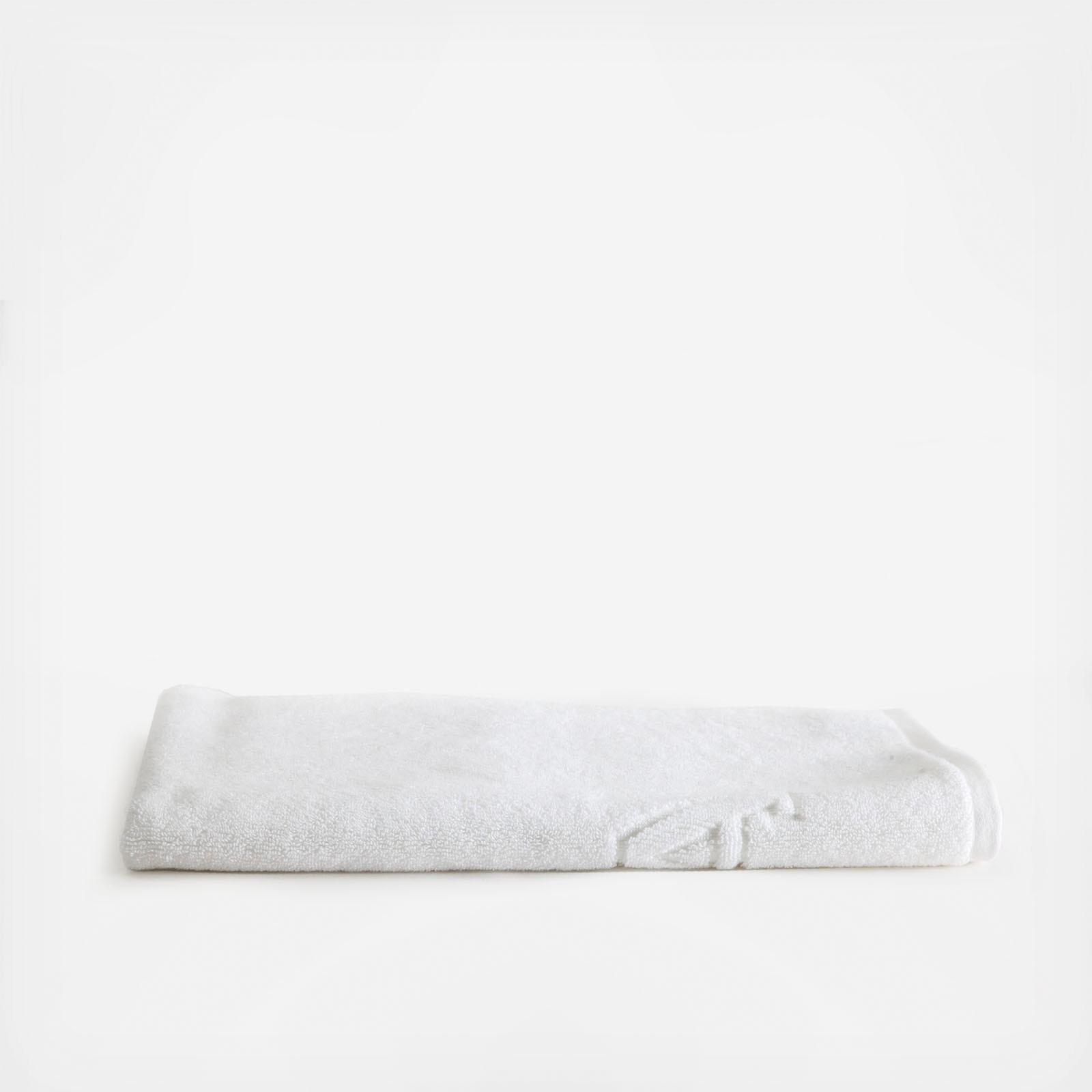 Auberge Monogrammed Hand Towel, Set of 4 2 Auberge Monogrammed Hand Towel, Set of 4