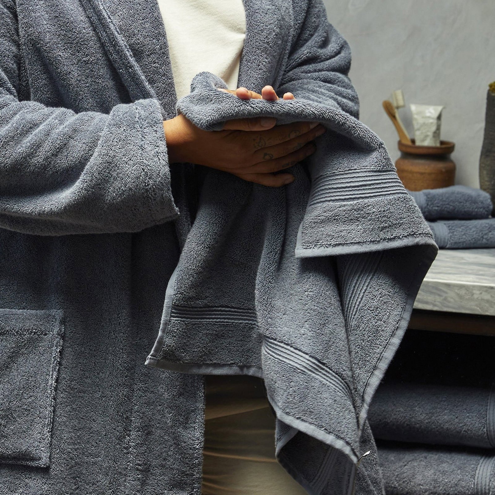 Classic Turkish Cotton Bath Towel 13 Classic Turkish Cotton Bath Towel