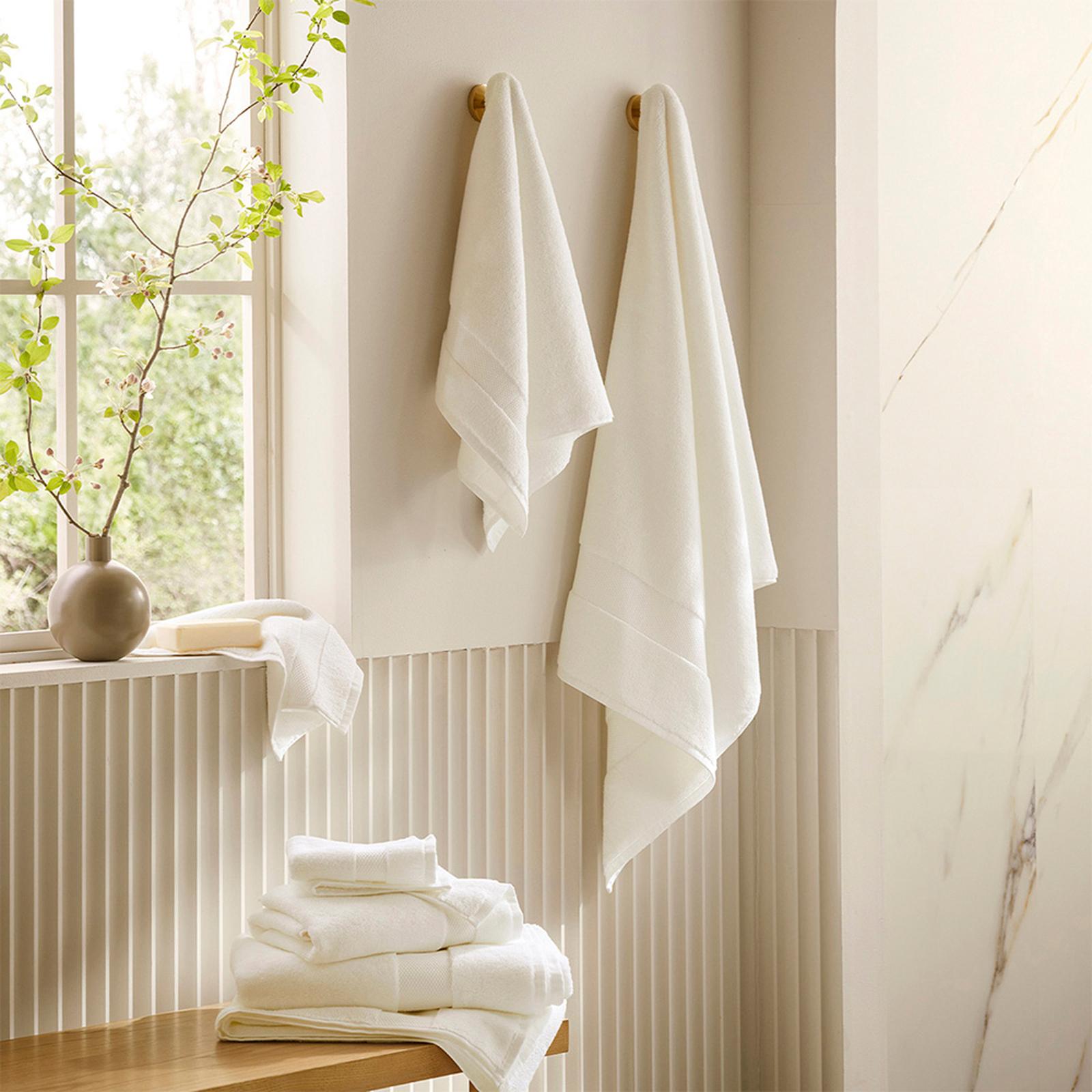 Plush 6-Piece Organic Bath Towel Set 11 Plush 6-Piece Organic Bath Towel Set