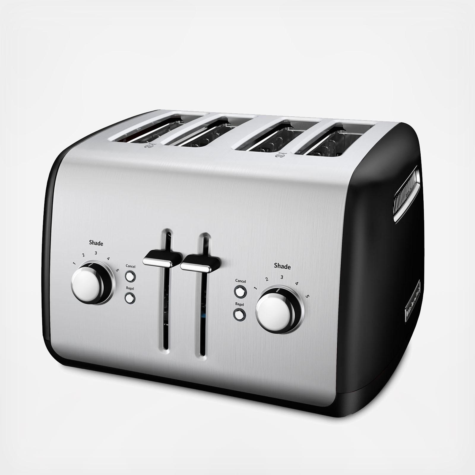 4-Slice Manual Lift Lever Toaster