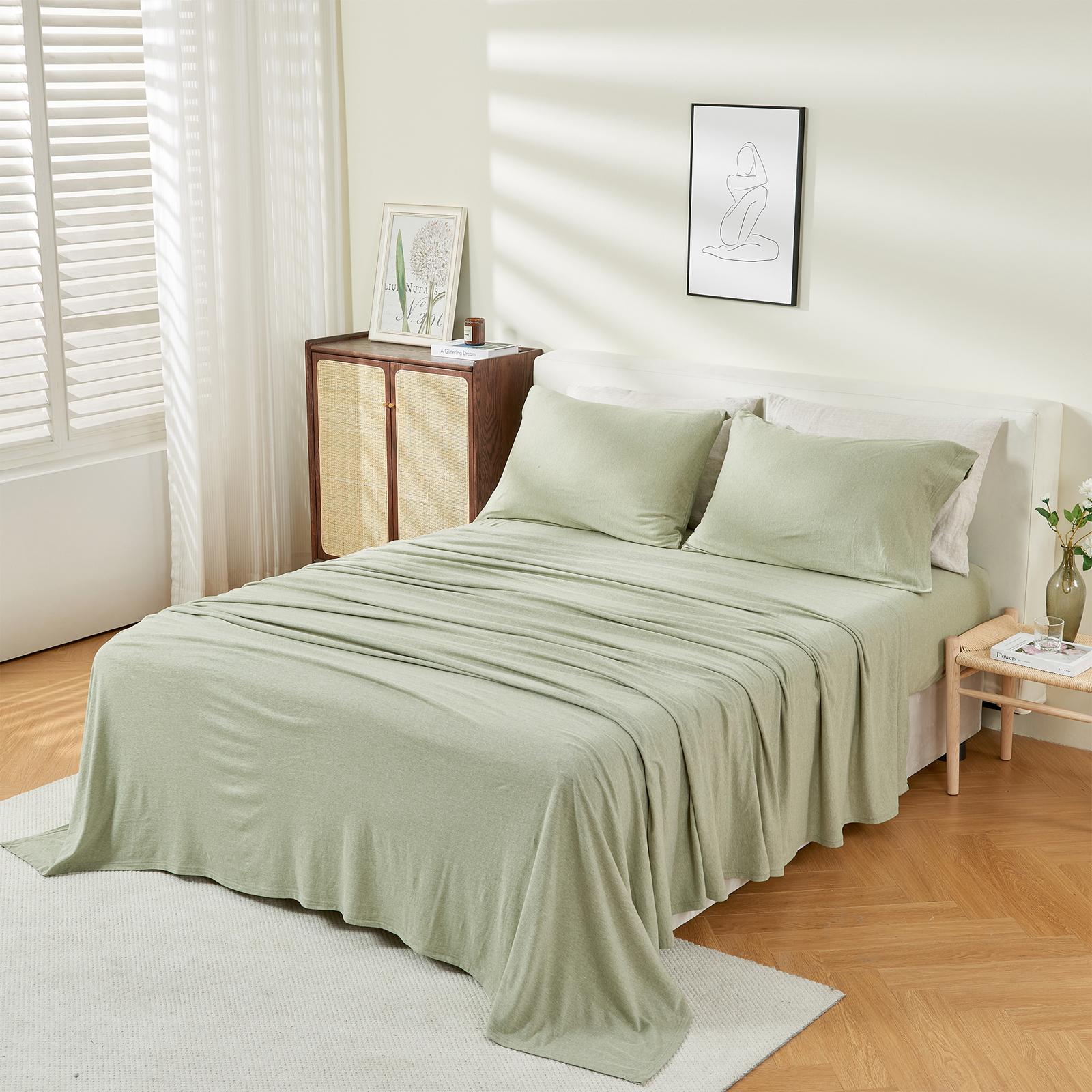 Carmen 4-Piece Jersey Sheet Set 14 Carmen 4-Piece Jersey Sheet Set