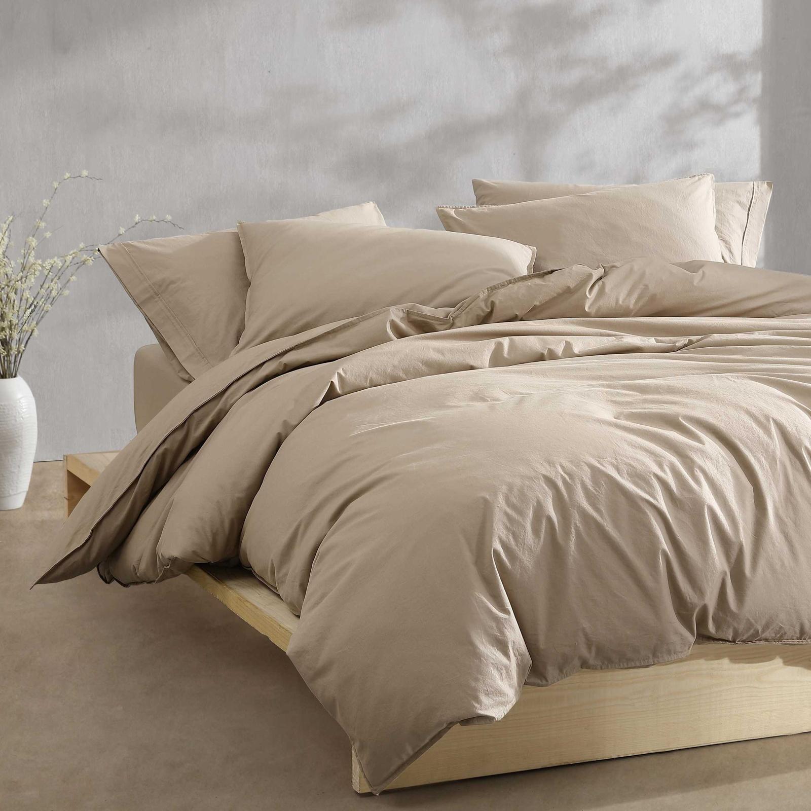 Washed Percale 3-Piece Duvet Set 10 Washed Percale 3-Piece Duvet Set