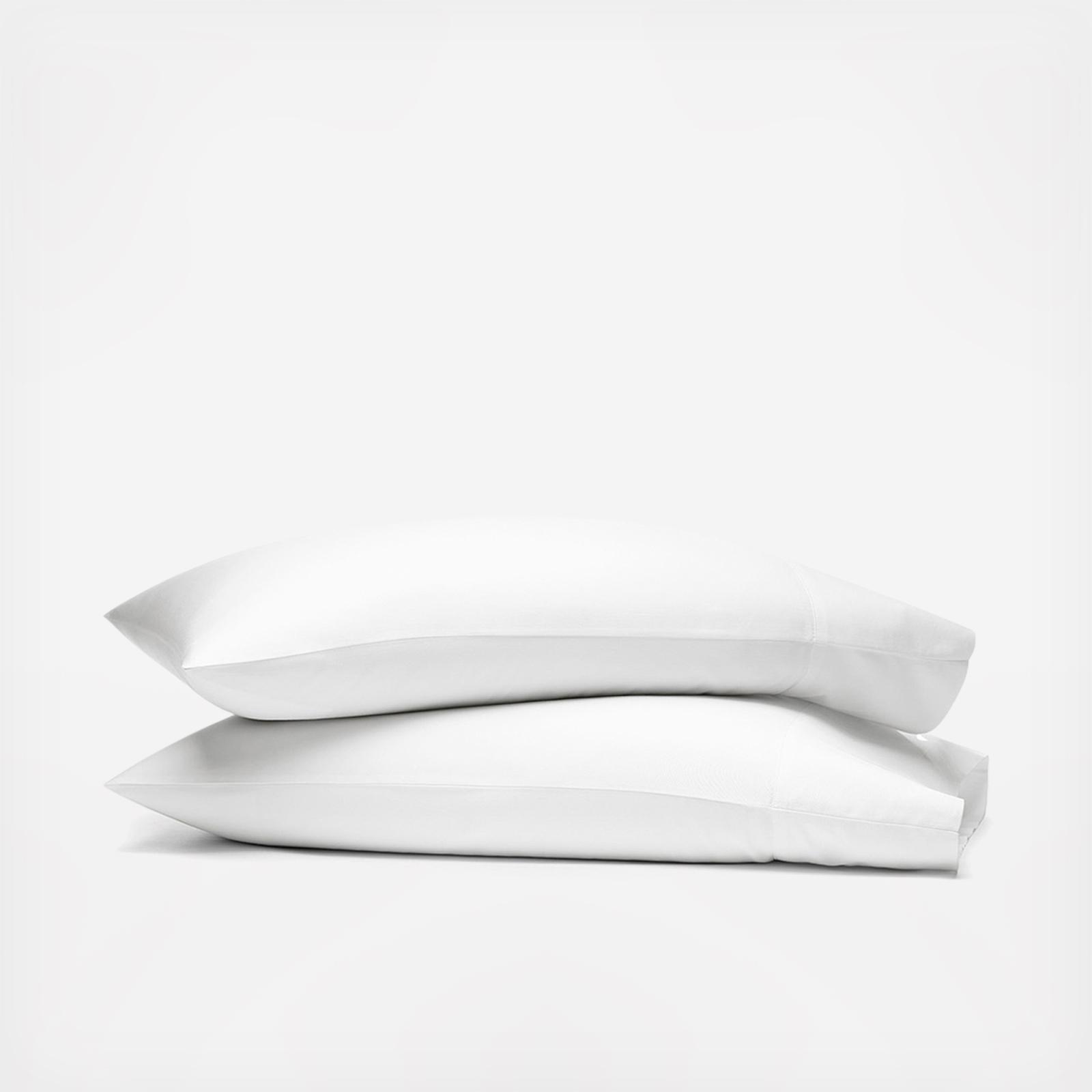 Signature Hemmed Organic Pillowcase, Set of 2
