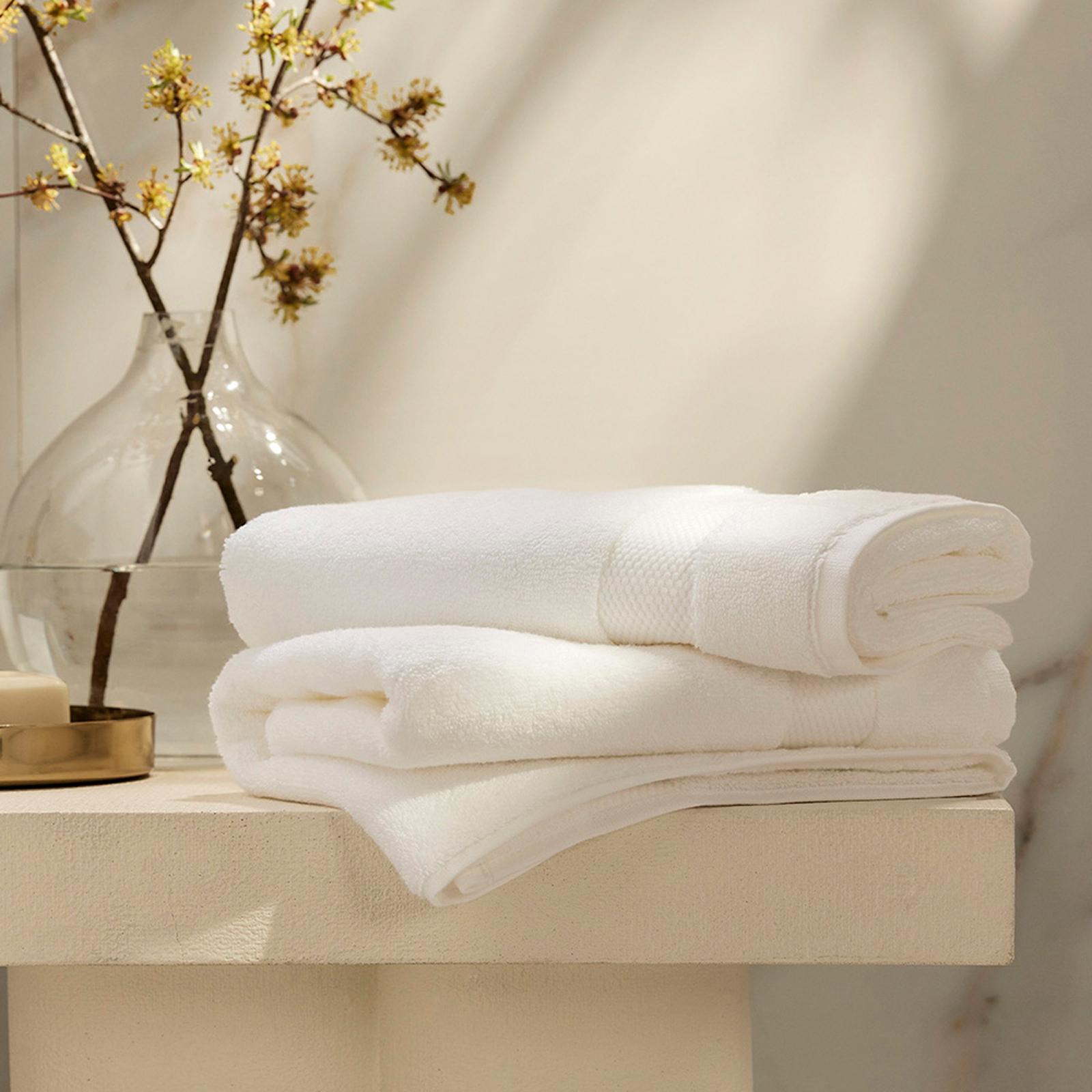 Plush Organic Hand Towel, Set of 2 1 Plush Organic Hand Towel, Set of 2