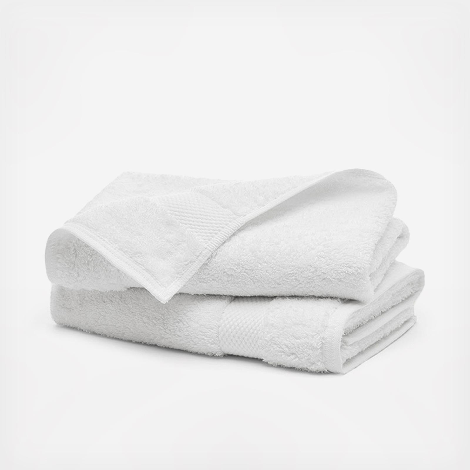 Plush Organic Hand Towel, Set of 2 2 Plush Organic Hand Towel, Set of 2