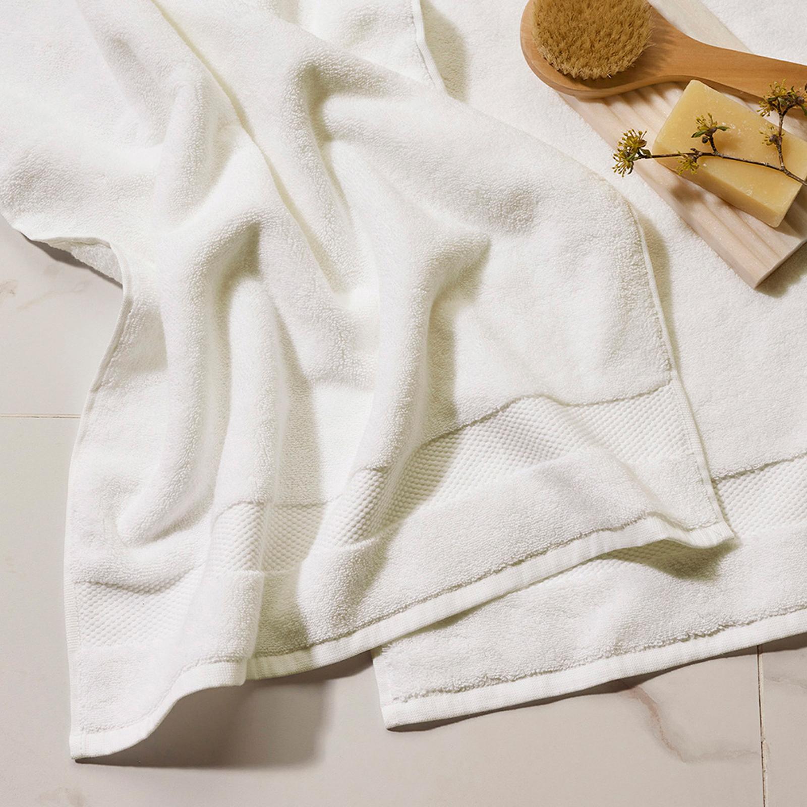 Plush Organic Hand Towel, Set of 2 4 Plush Organic Hand Towel, Set of 2