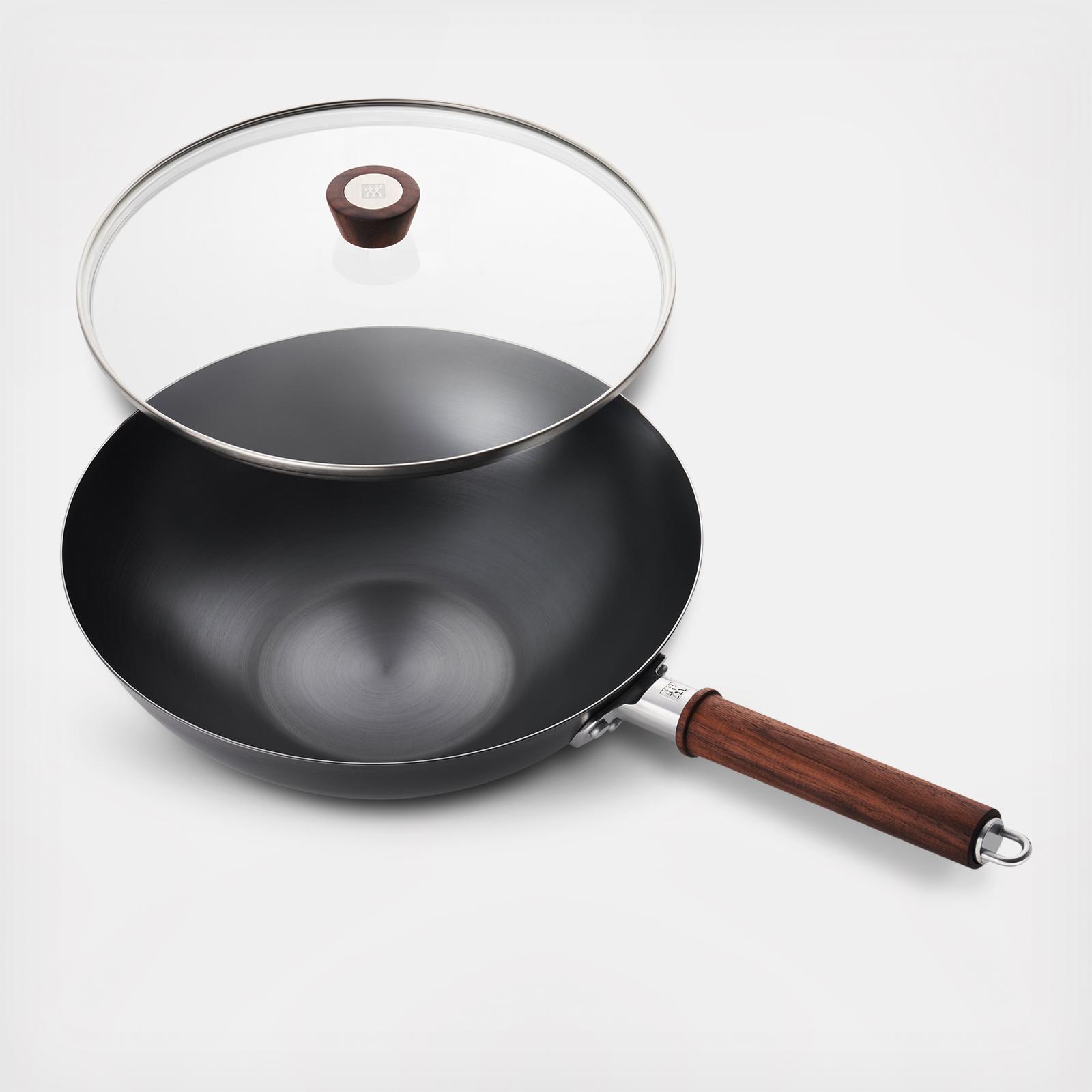 Dragon Carbon Steel Wok with Lid 3 Dragon Carbon Steel Wok with Lid