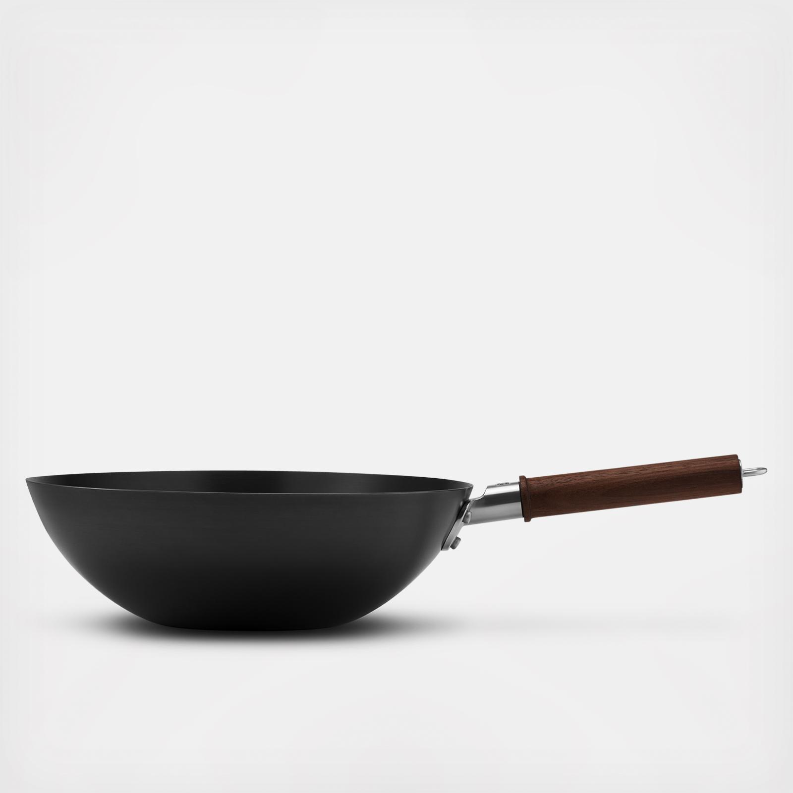 Dragon Carbon Steel Wok with Lid 4 Dragon Carbon Steel Wok with Lid