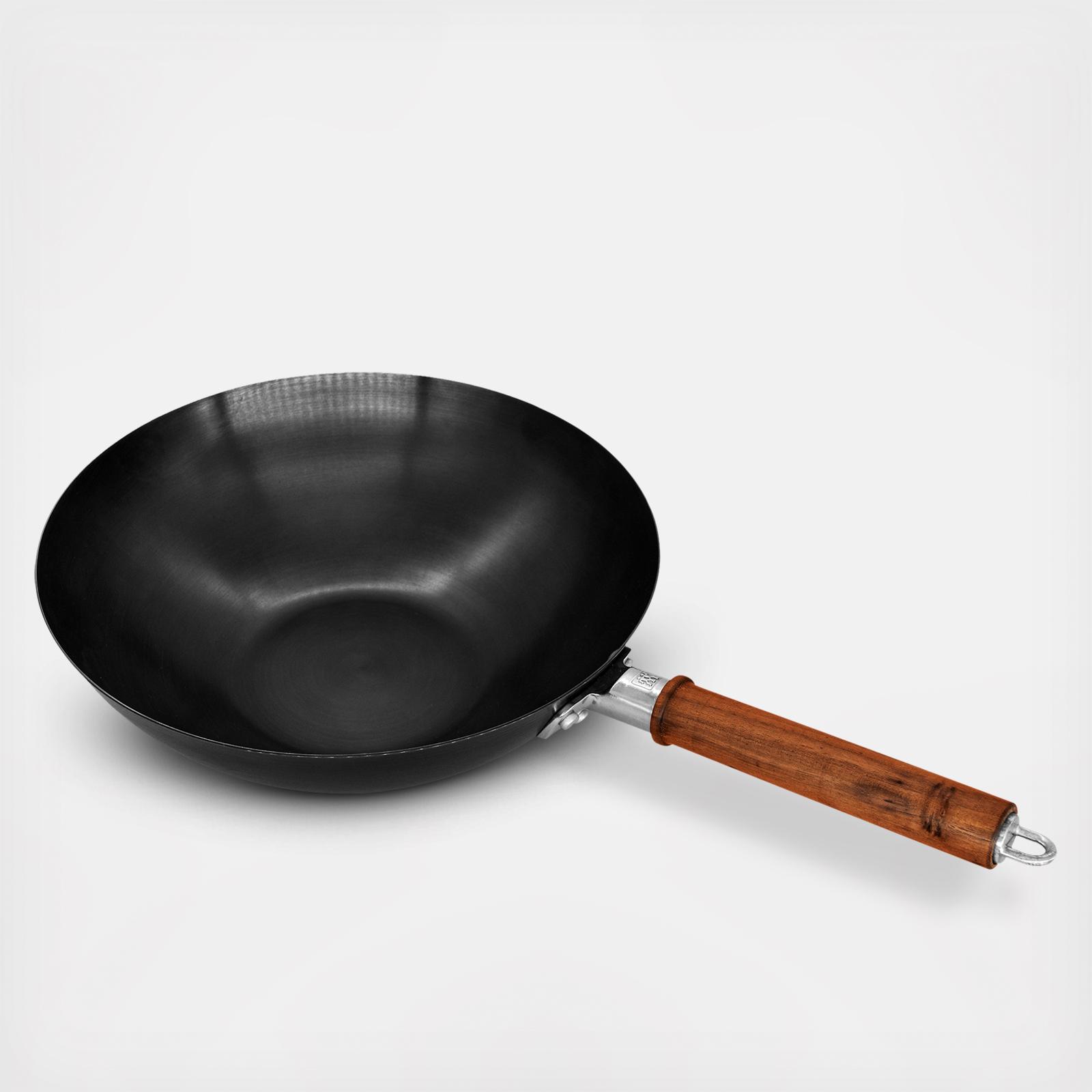 Dragon Carbon Steel Wok with Lid 5 Dragon Carbon Steel Wok with Lid
