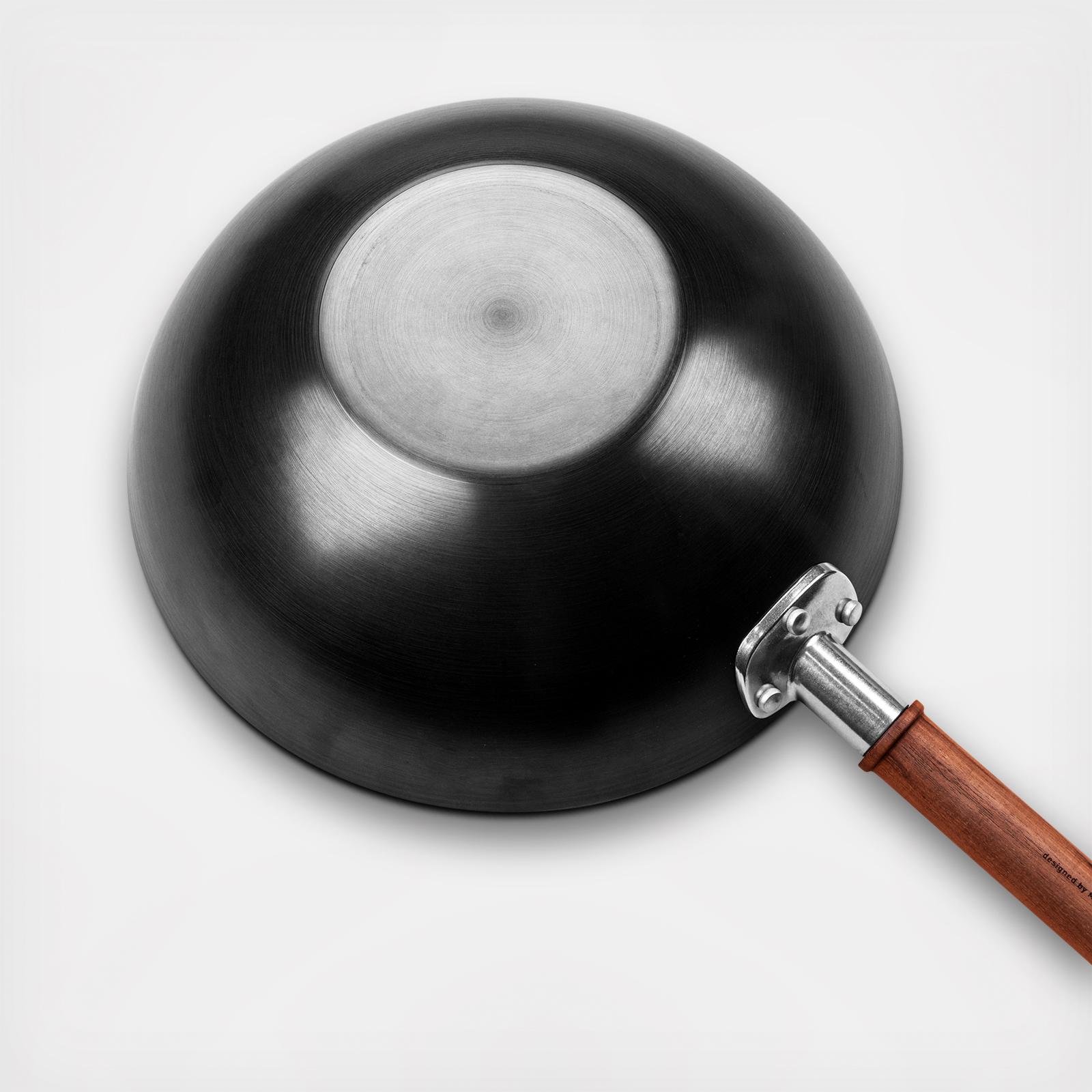 Dragon Carbon Steel Wok with Lid 7 Dragon Carbon Steel Wok with Lid