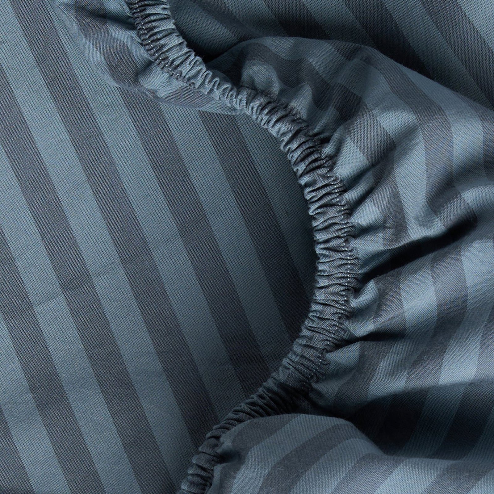 Percale Long-Staple Egyptian Cotton Stripe Fitted Sheet 5 Percale Long-Staple Egyptian Cotton Stripe Fitted Sheet