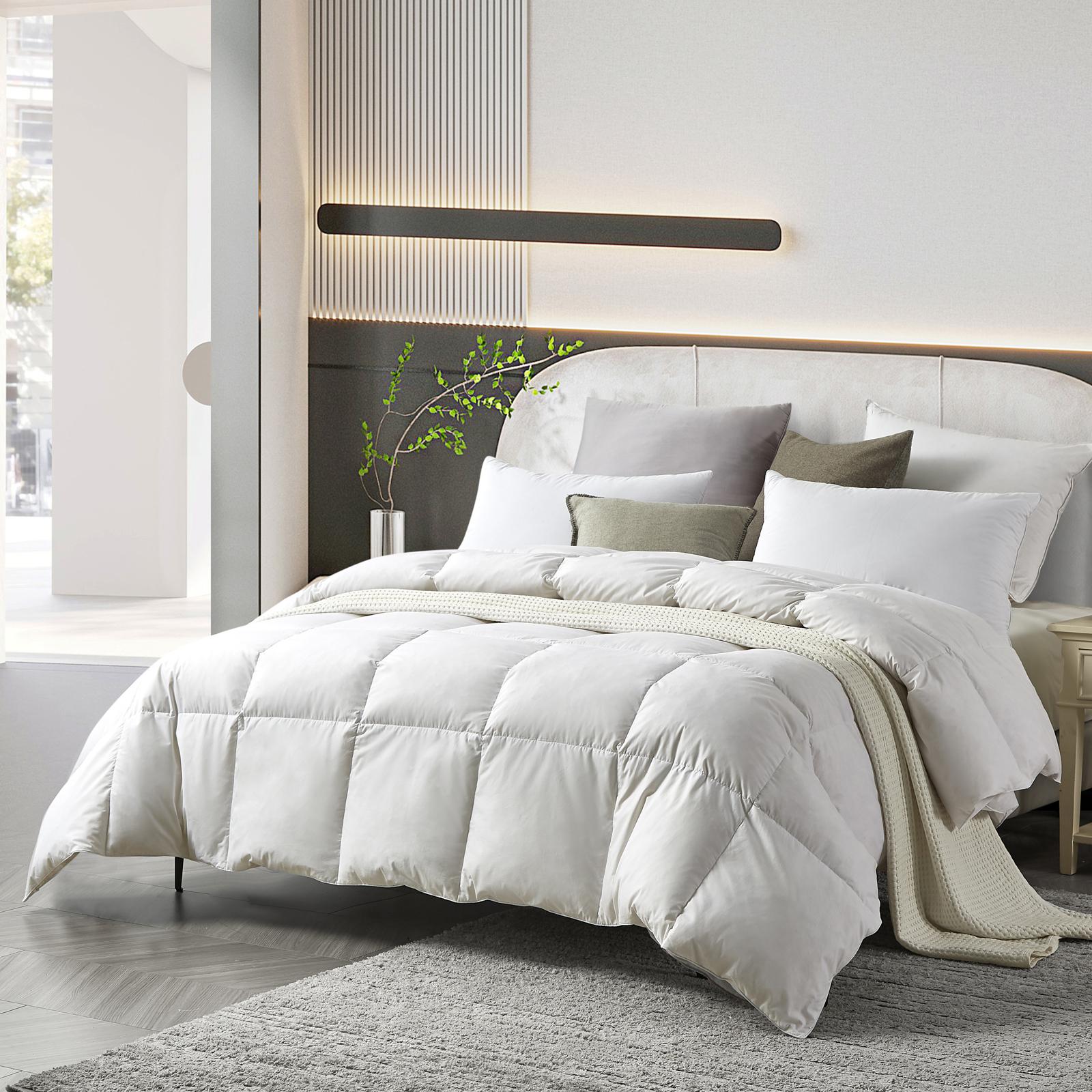 Organic All Season Feather and Down Comforter 9 Organic All Season Feather and Down Comforter
