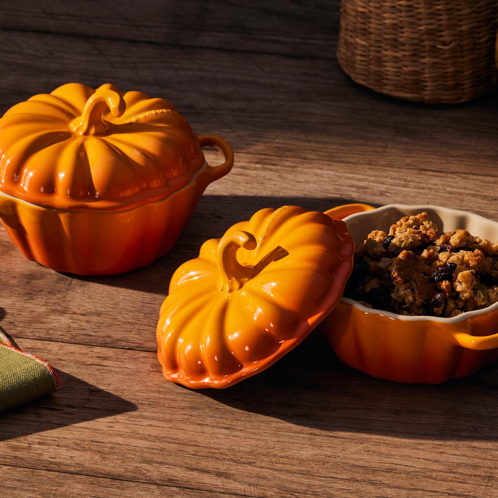 Pumpkin Figural Petite Cocotte 1 Pumpkin Figural Petite Cocotte