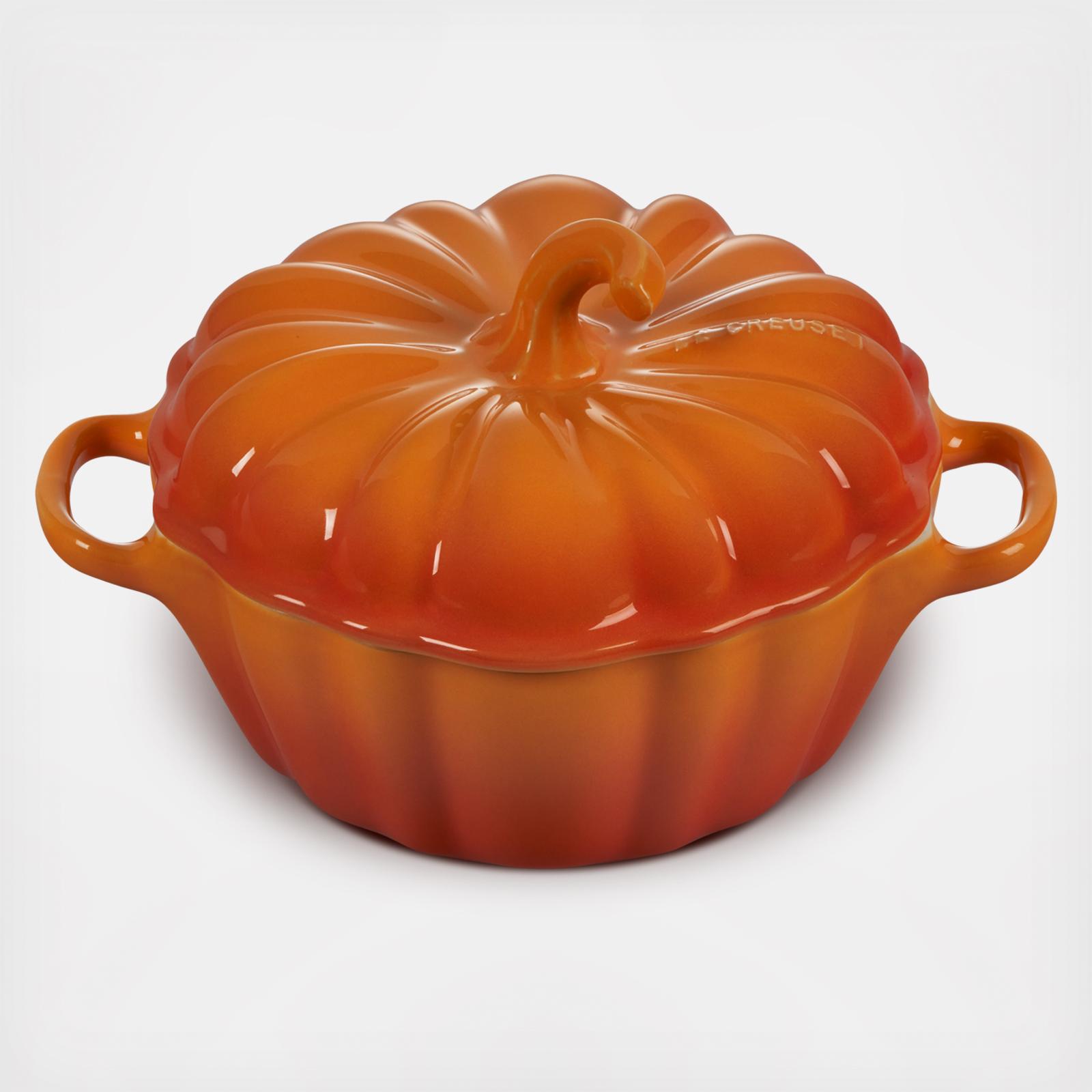 Pumpkin Figural Petite Cocotte 2 Pumpkin Figural Petite Cocotte