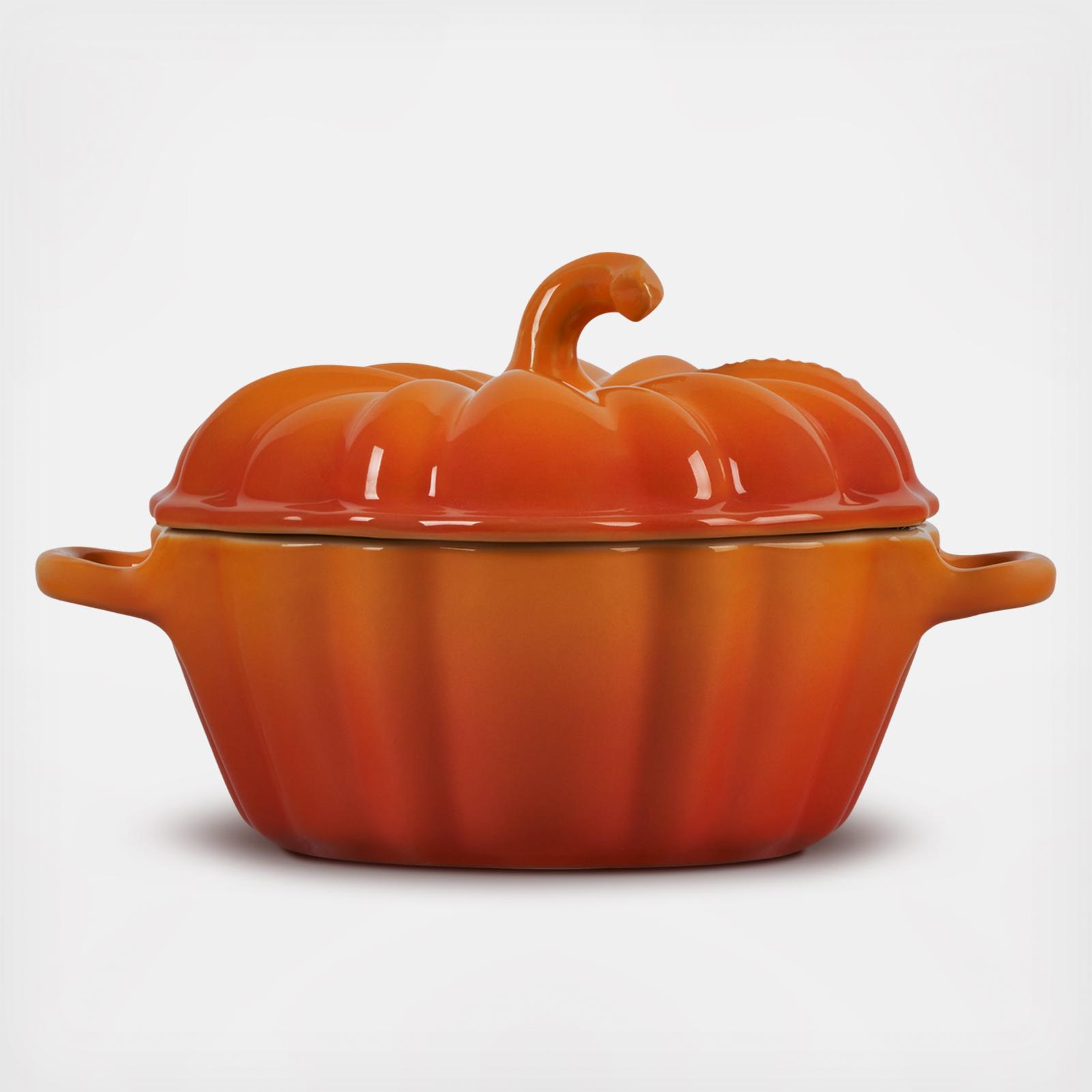 Pumpkin Figural Petite Cocotte 6 Pumpkin Figural Petite Cocotte