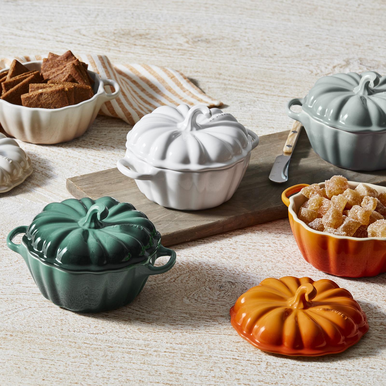 Pumpkin Figural Petite Cocotte 7 Pumpkin Figural Petite Cocotte
