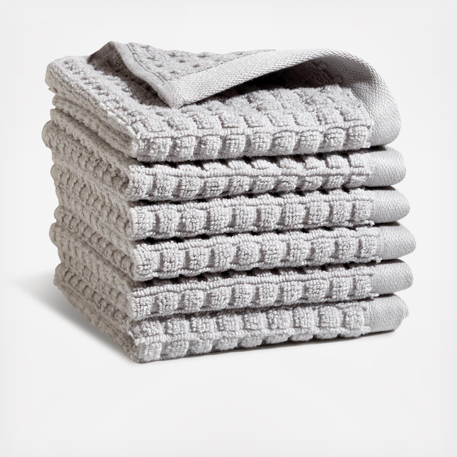 Quick Dry Washcloth, Set of 6 2 Quick Dry Washcloth, Set of 6