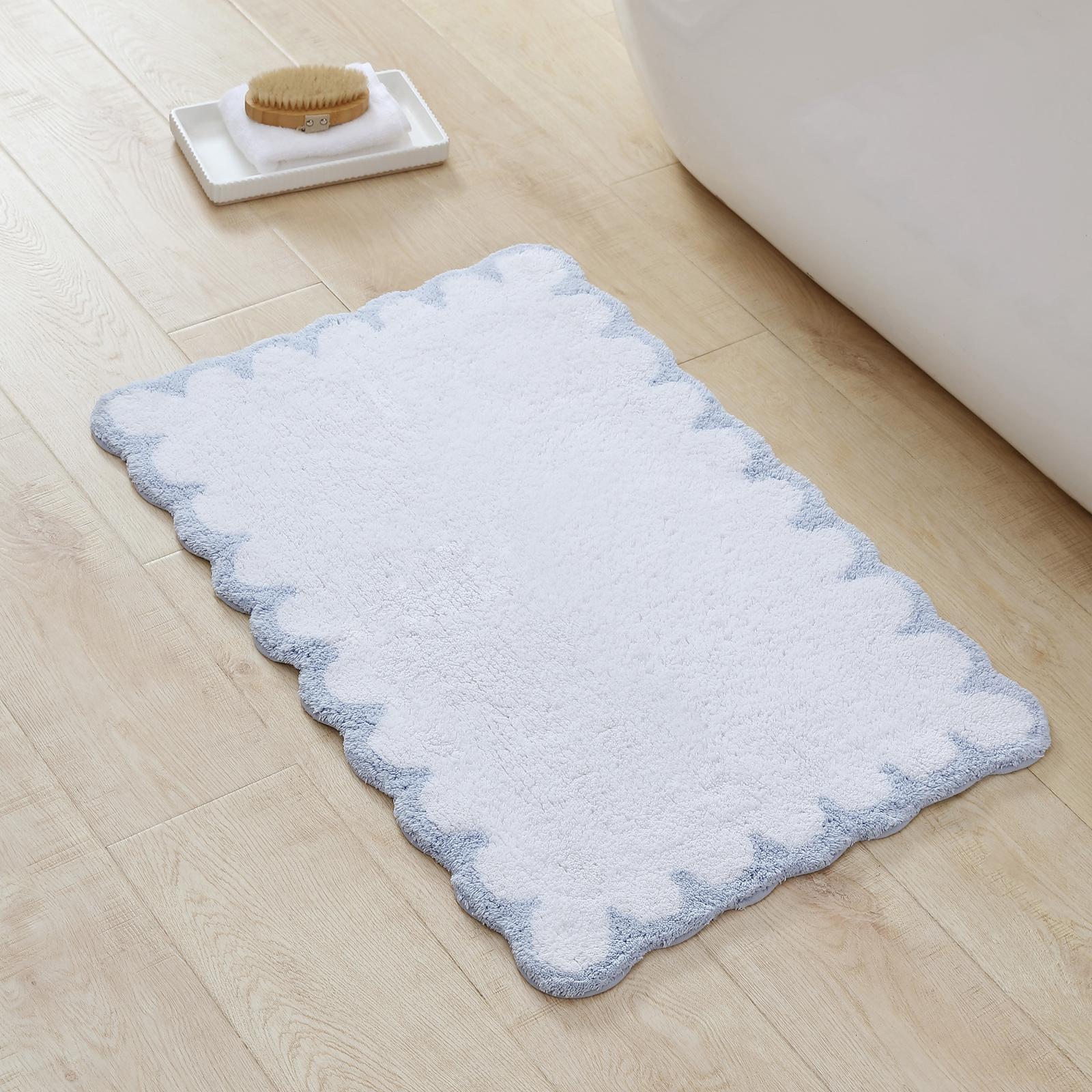 Scallop Bath Rug 8 Scallop Bath Rug